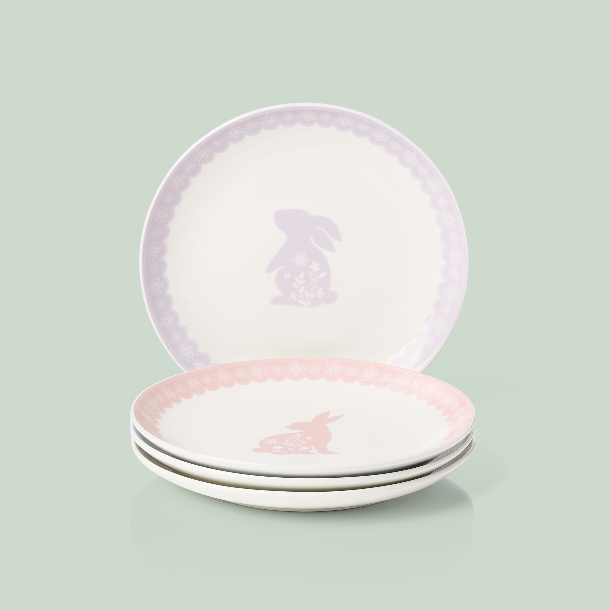 Bunny Hop Accent Plates - Set of 4 - Image 2
