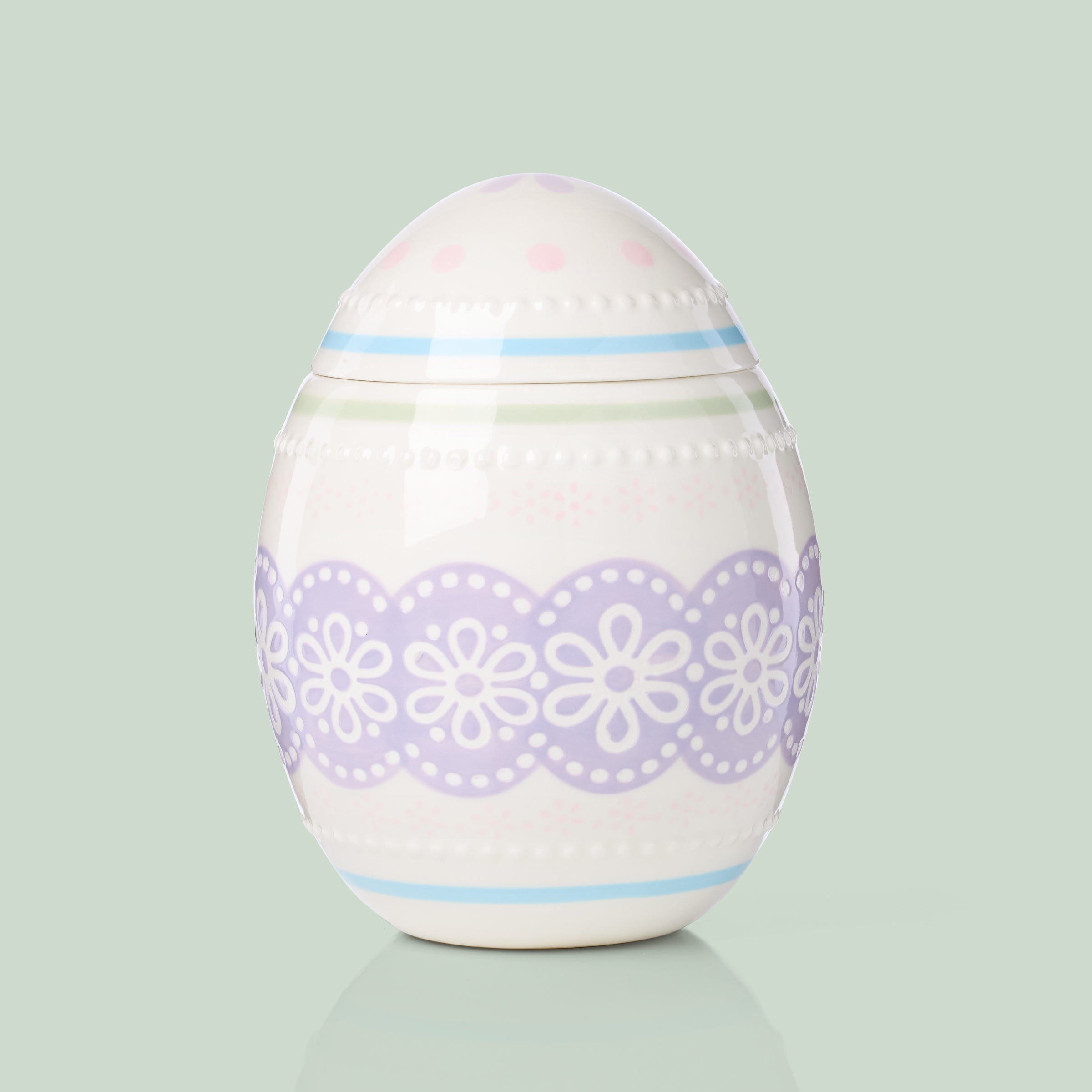 Bunny Hop Easter Egg Candy Jar - Image 2
