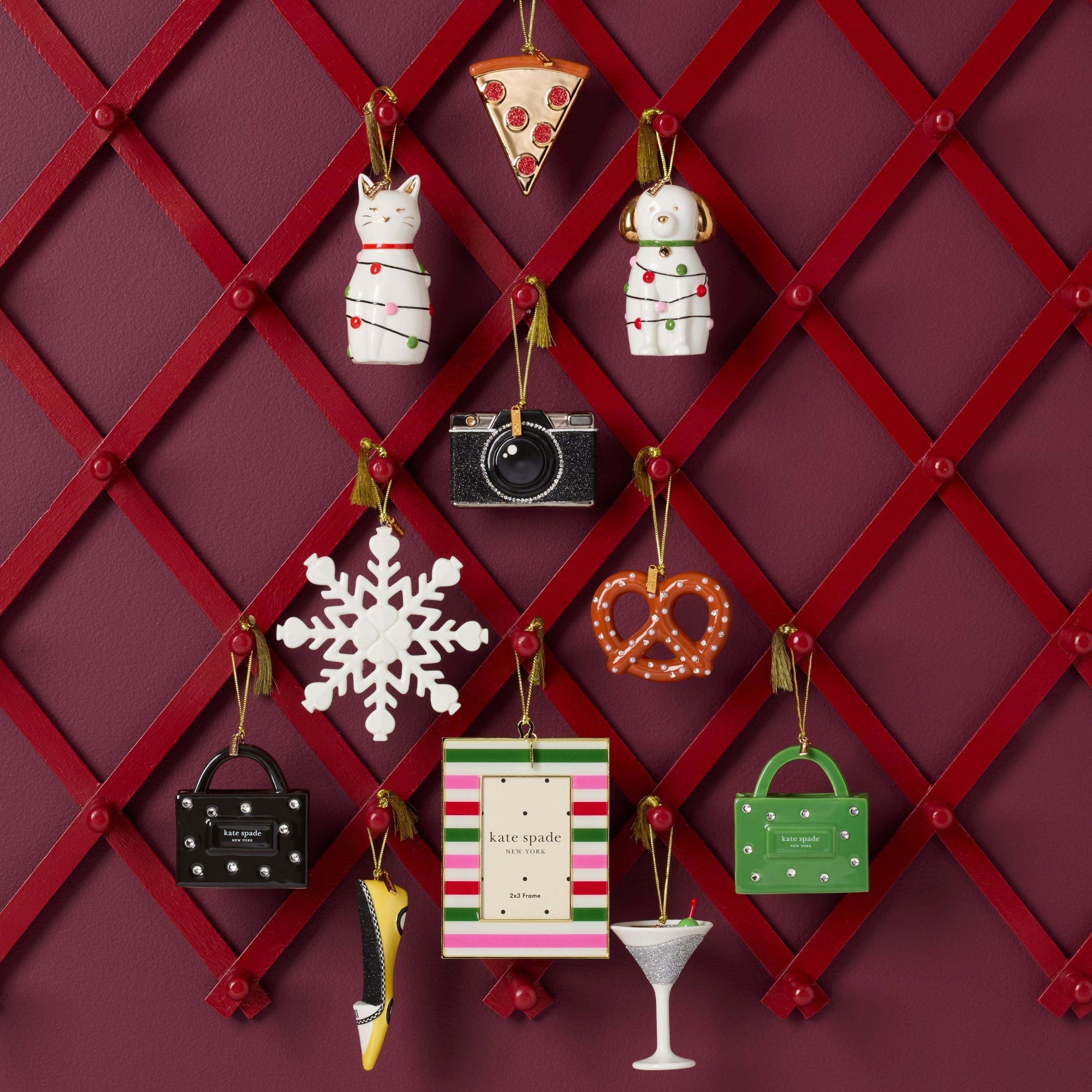 Be Jolly Pizza Slice Ornament - Image 2