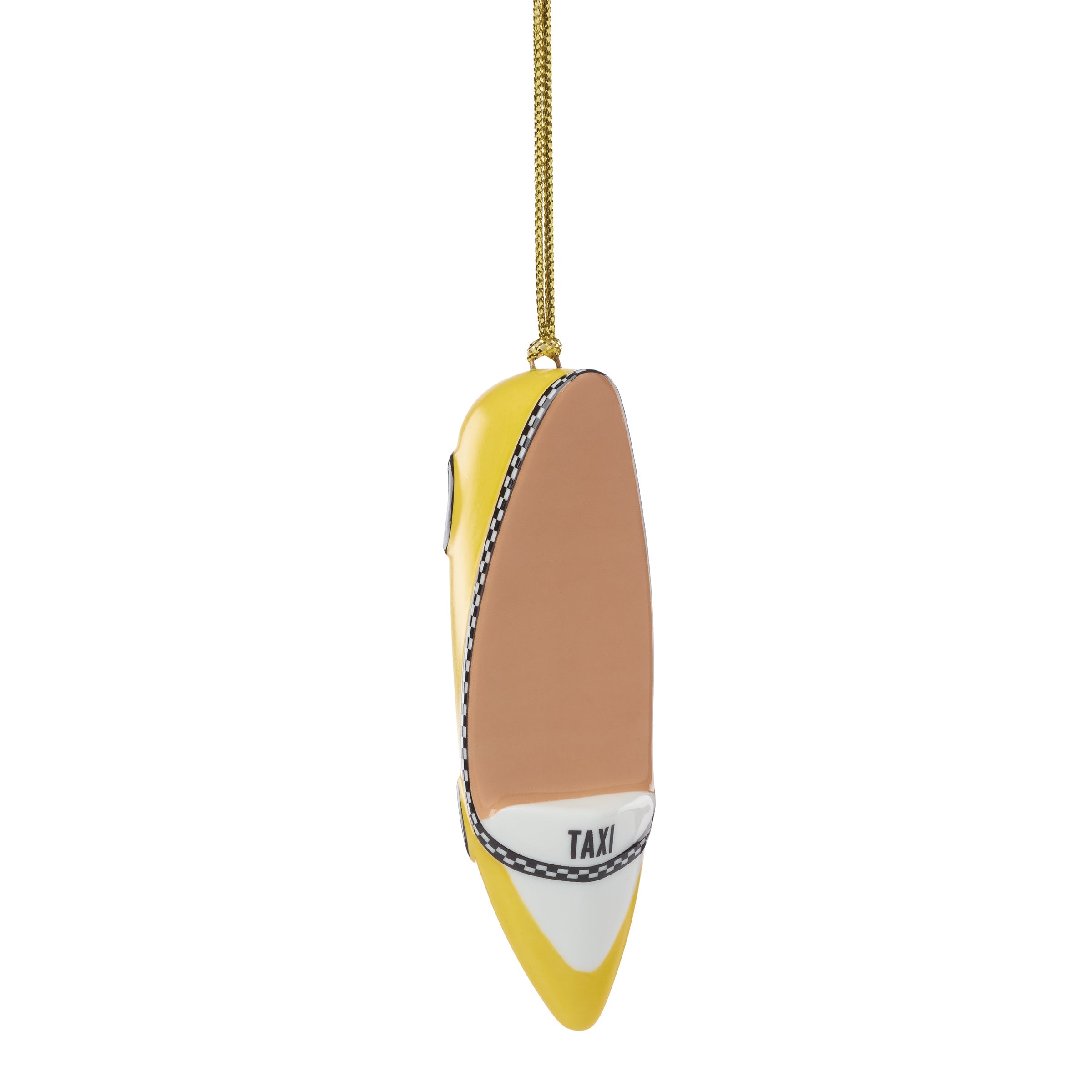 Be Jolly Taxi Shoe Ornament - Image 6