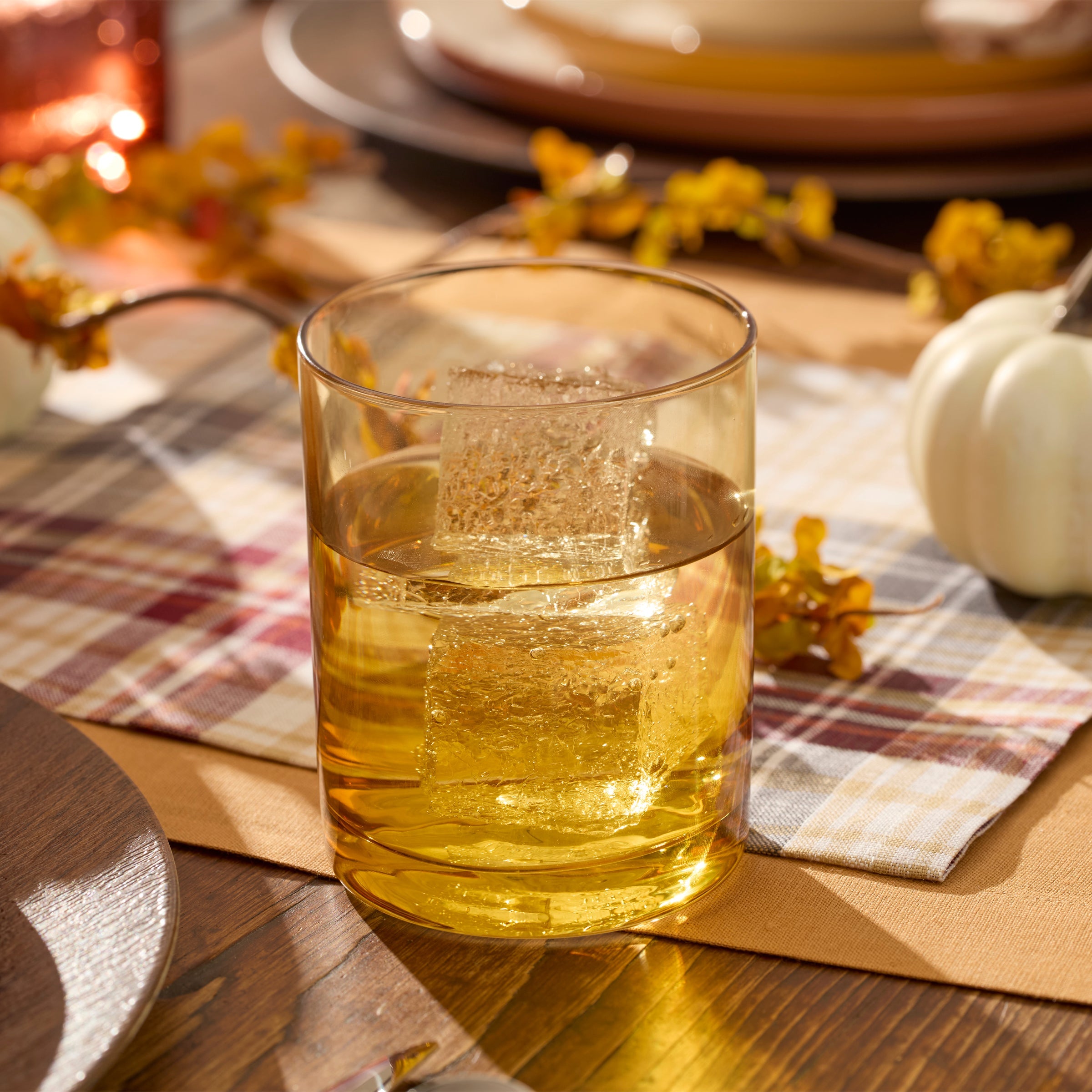 Golden Hour Double Old Fashion Glasses - Set Of 4 - Image 2