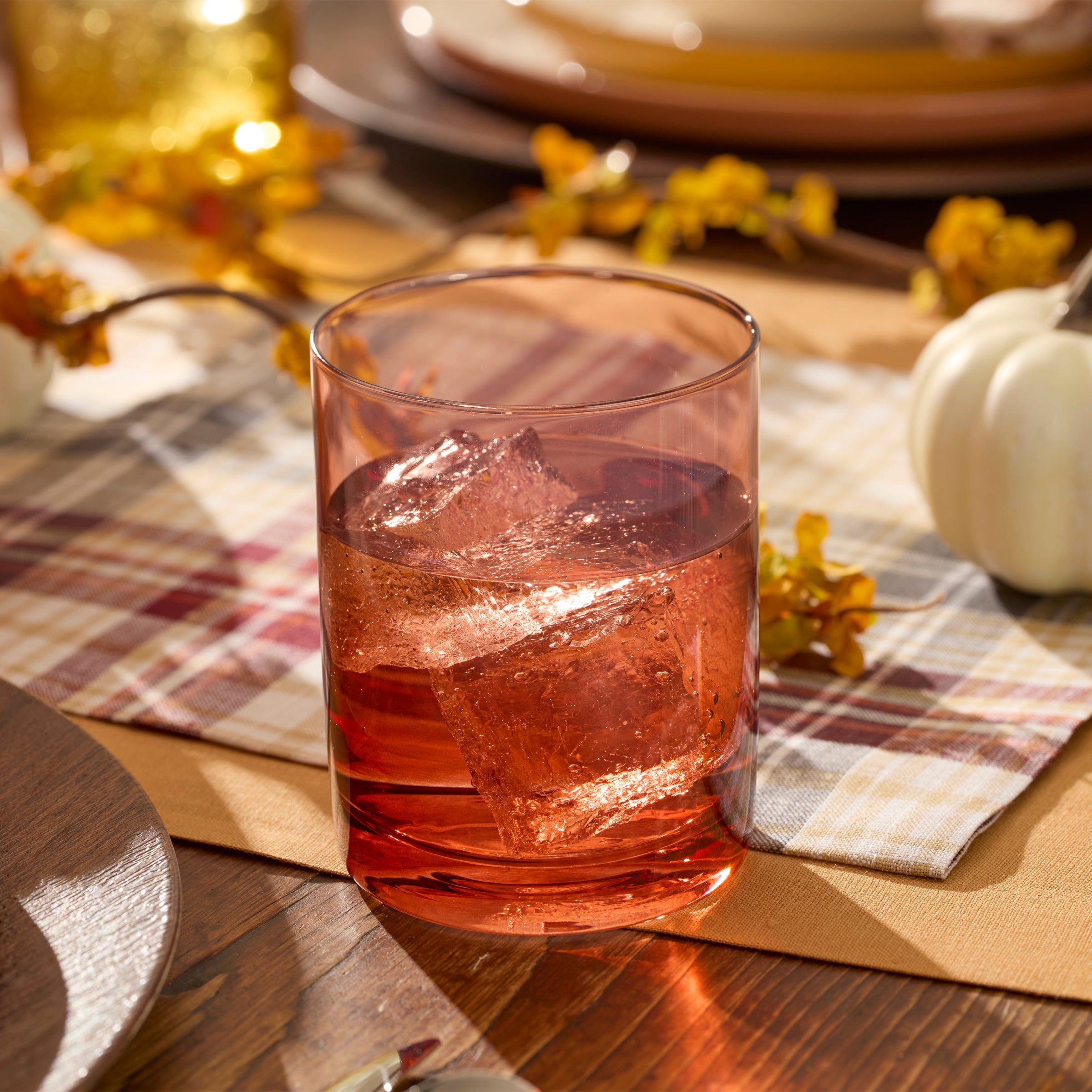 Golden Hour Double Old Fashion Glasses - Set Of 4 - Image 3