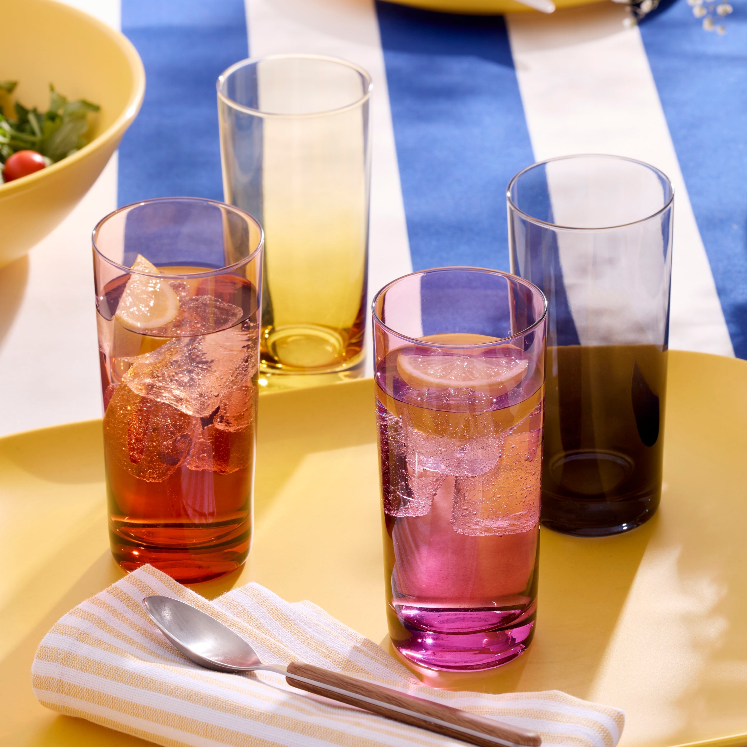 Golden Hour Highball Glasses - Set Of 4 - Image 4