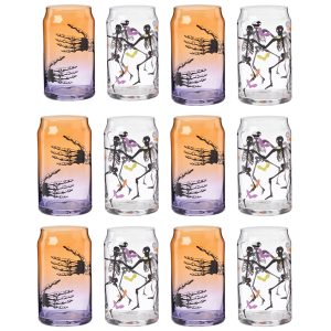 Mix Glass Halloween Can Cooler - 12 piece