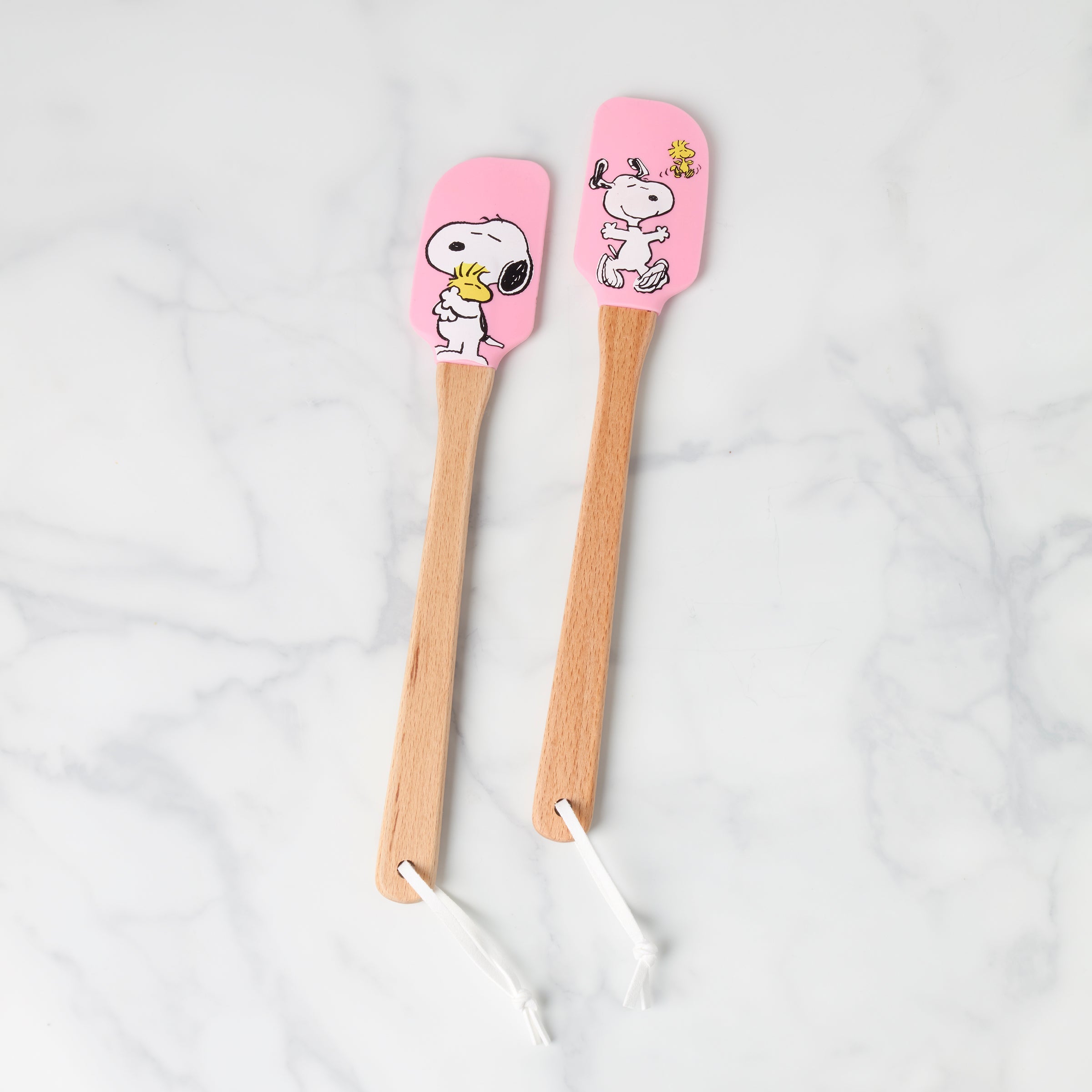 Chef Snoopy Pink Spatulas - Set of 2