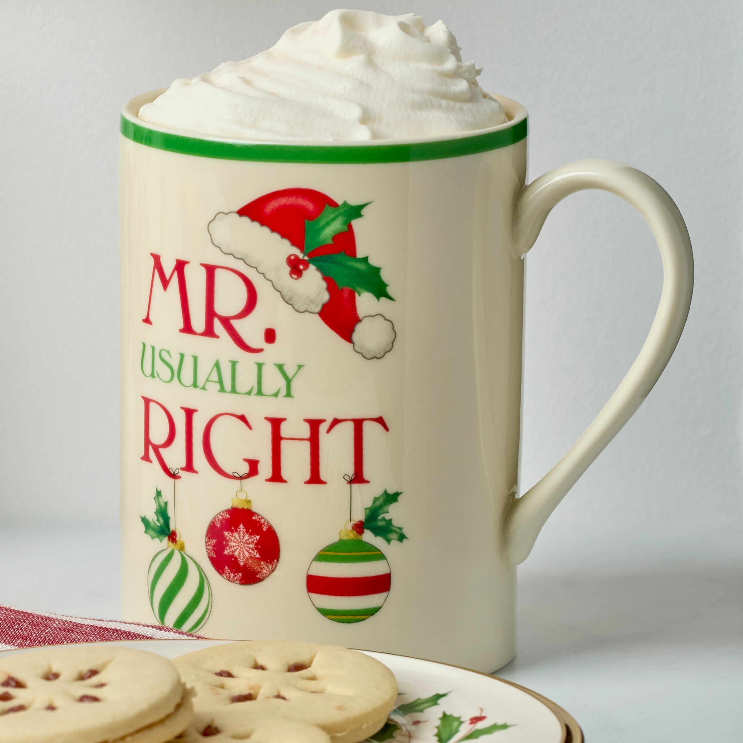 Holiday Mr. & Mrs. Mugs - Set of 2 - Image 3