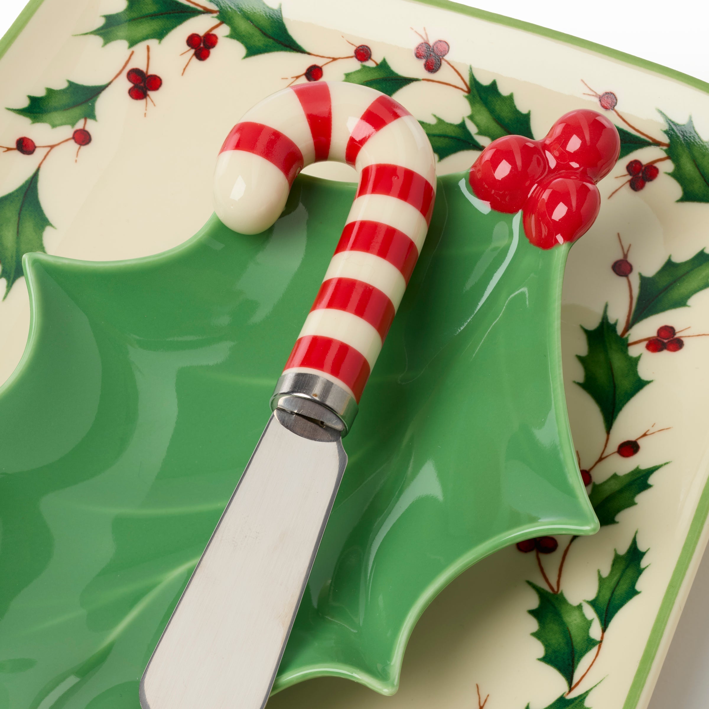 Holiday 3-Piece Hostess Set With Spreader - Image 4