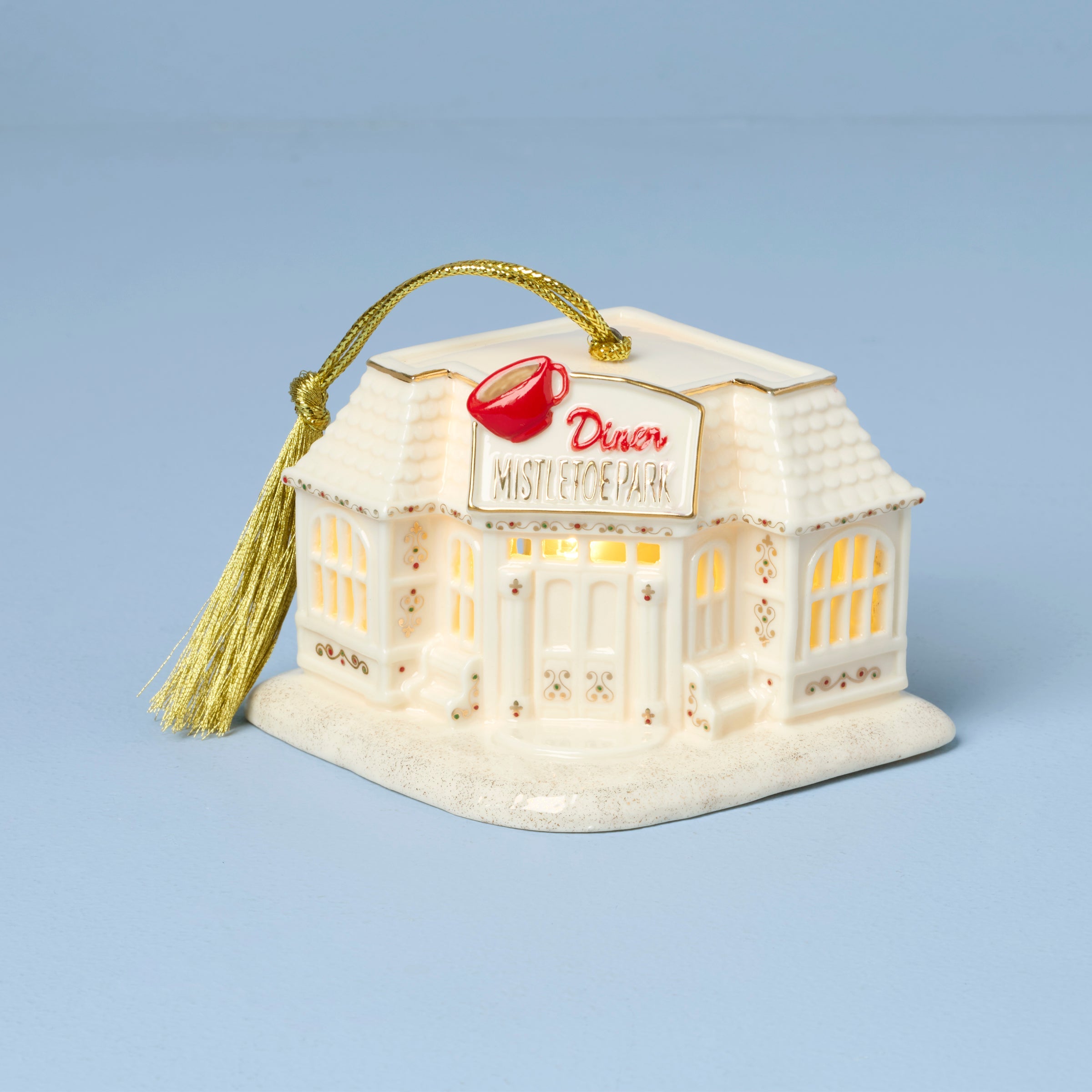 Mistletoe Park Diner Lit Ornament - Image 2