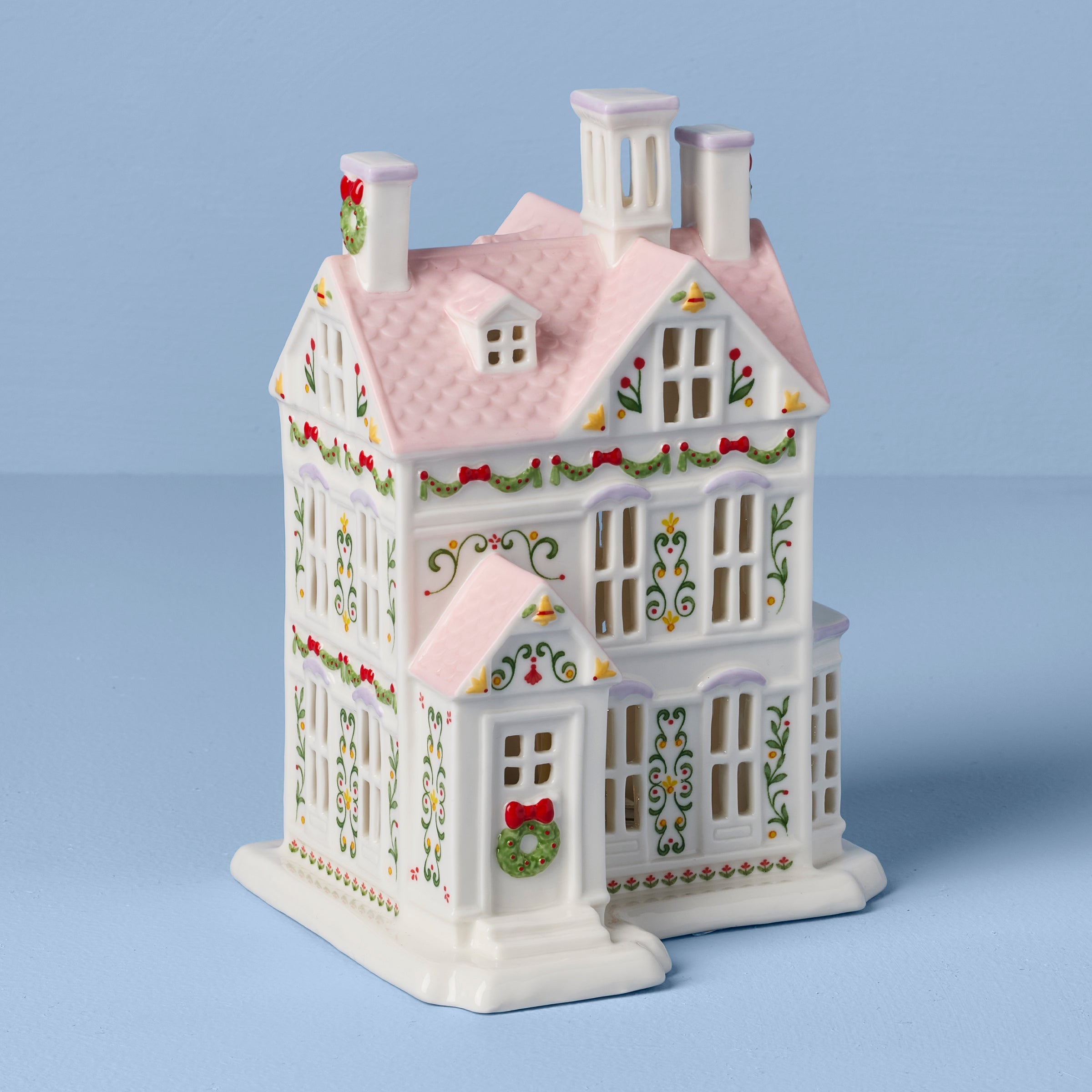 Lenox Village Christmas Lit House Figurine - Image 2