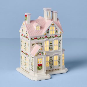 Lenox Village Christmas Lit House Figurine