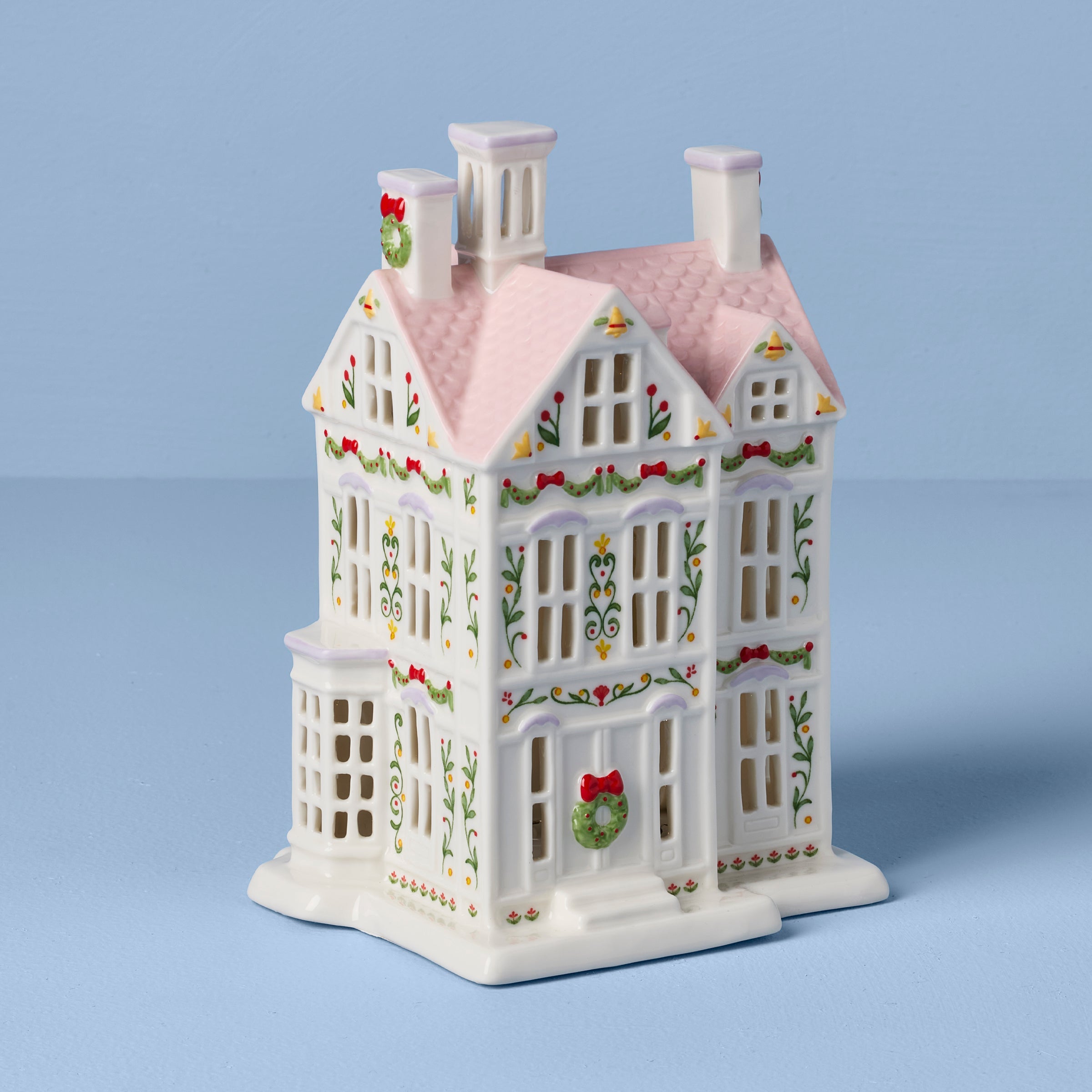 Lenox Village Christmas Lit House Figurine - Image 3