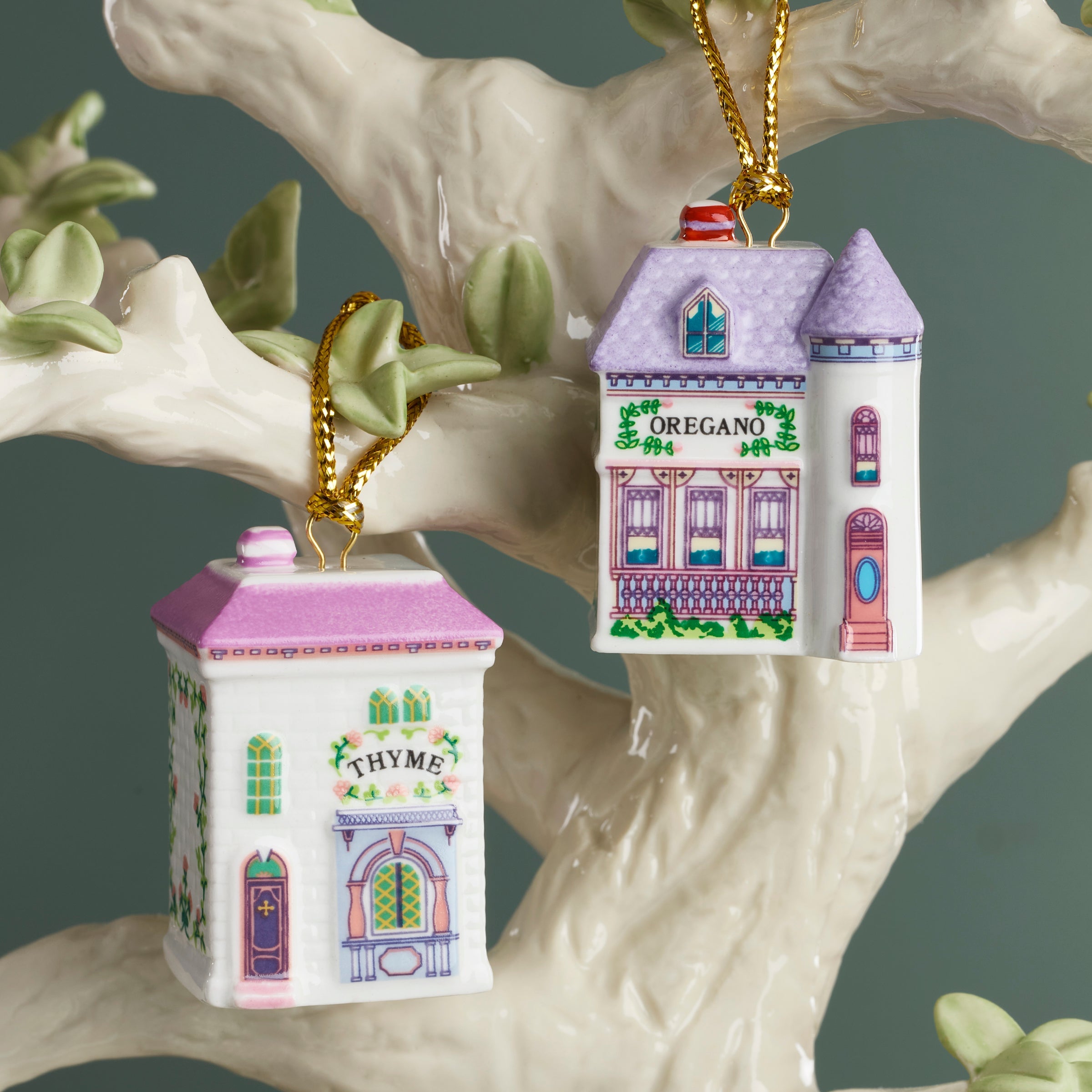 Lenox Village 10-Piece Ornament Set - Image 6
