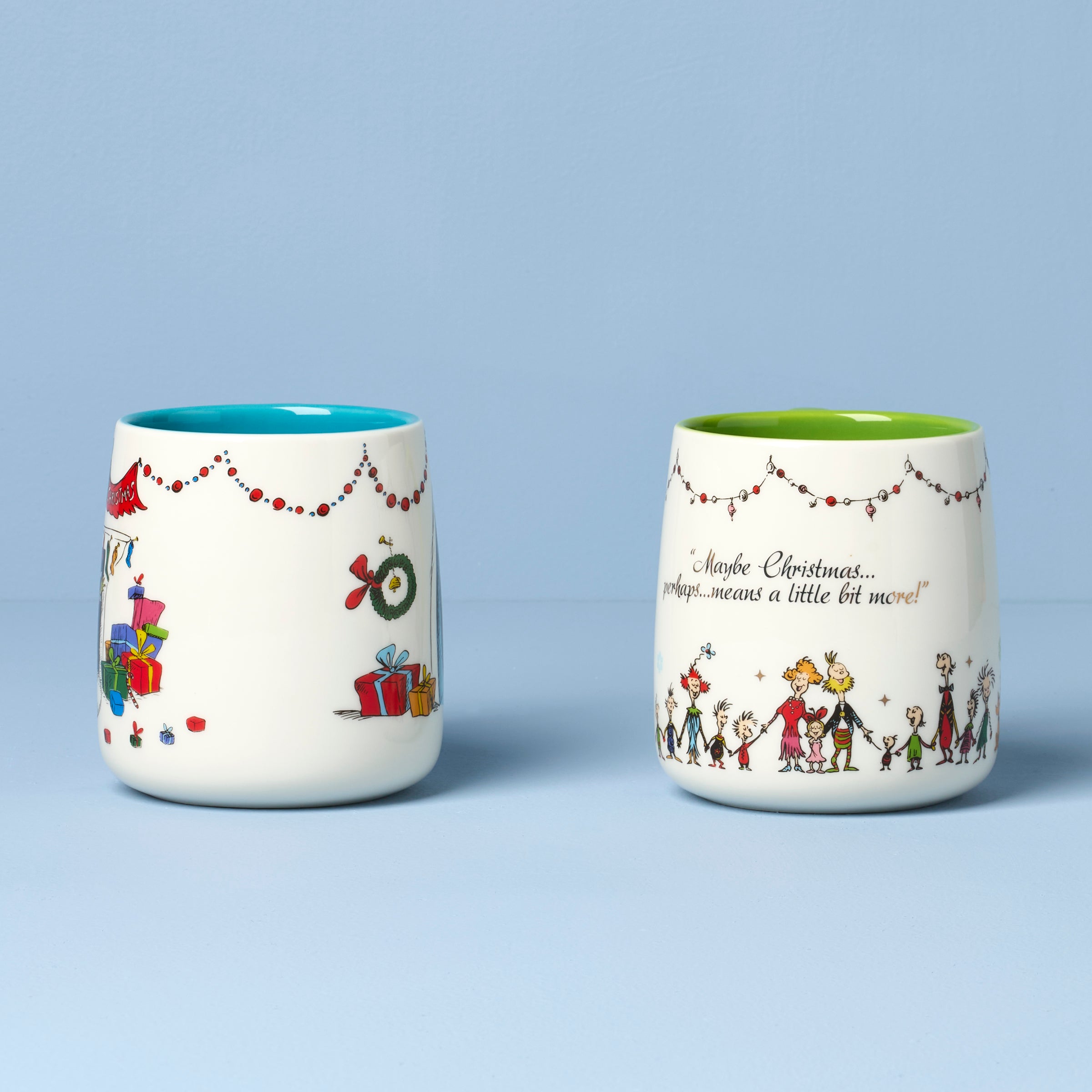 Who-Ville Grinch-Fireplace Mugs - Set of 2 - Image 2