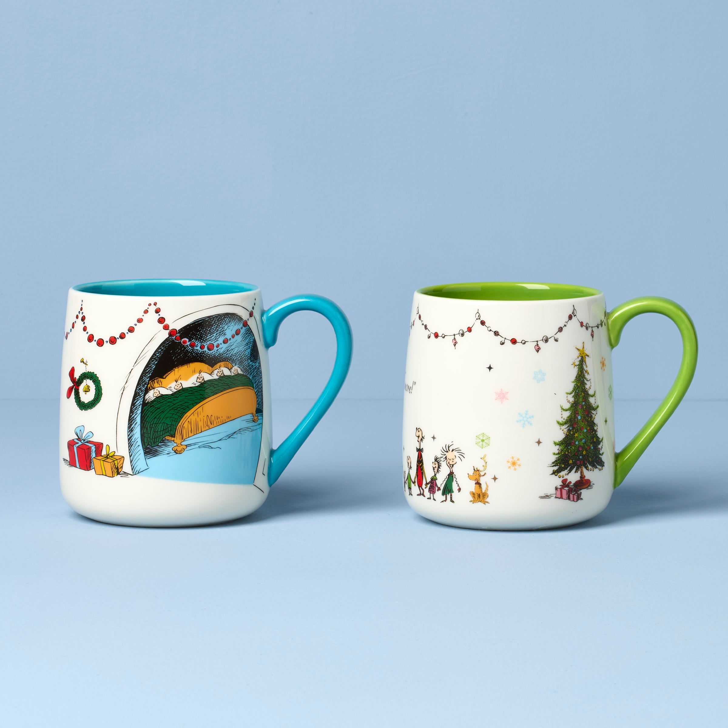 Who-Ville Grinch-Fireplace Mugs - Set of 2 - Image 3