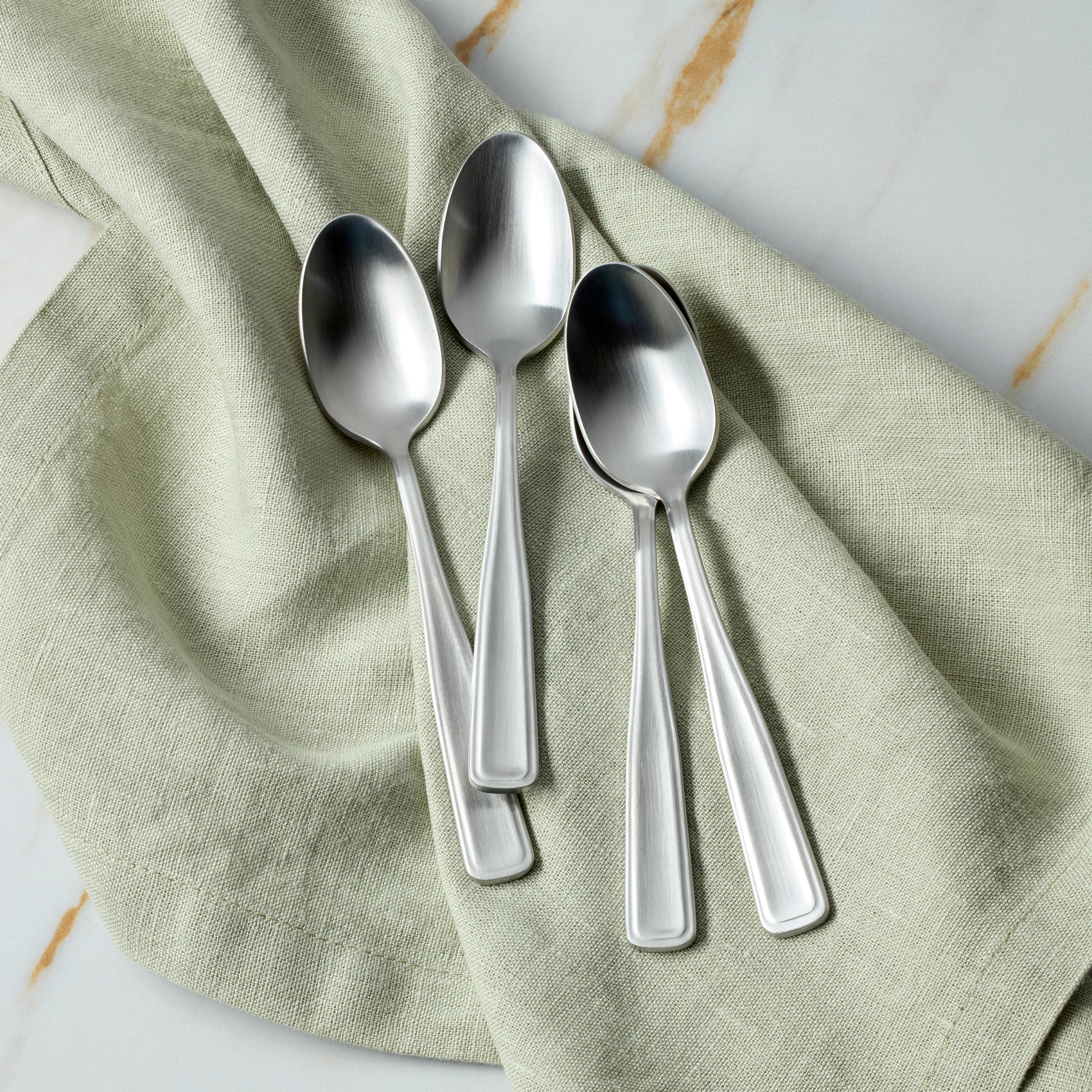 Reid Satin Teaspoon - Set of 4 - Image 2