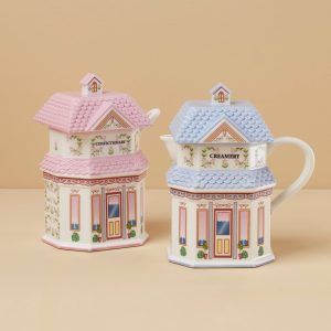 Lenox Village Sugar & Creamer Set