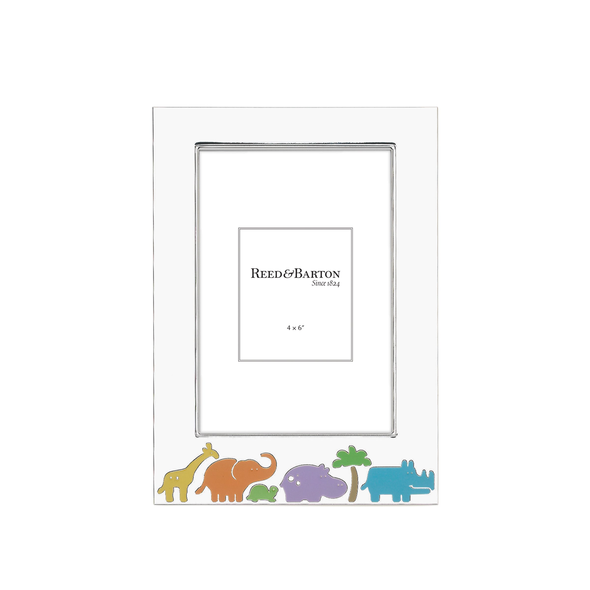 Jungle Parade Silverplate 4 x 6 Frame