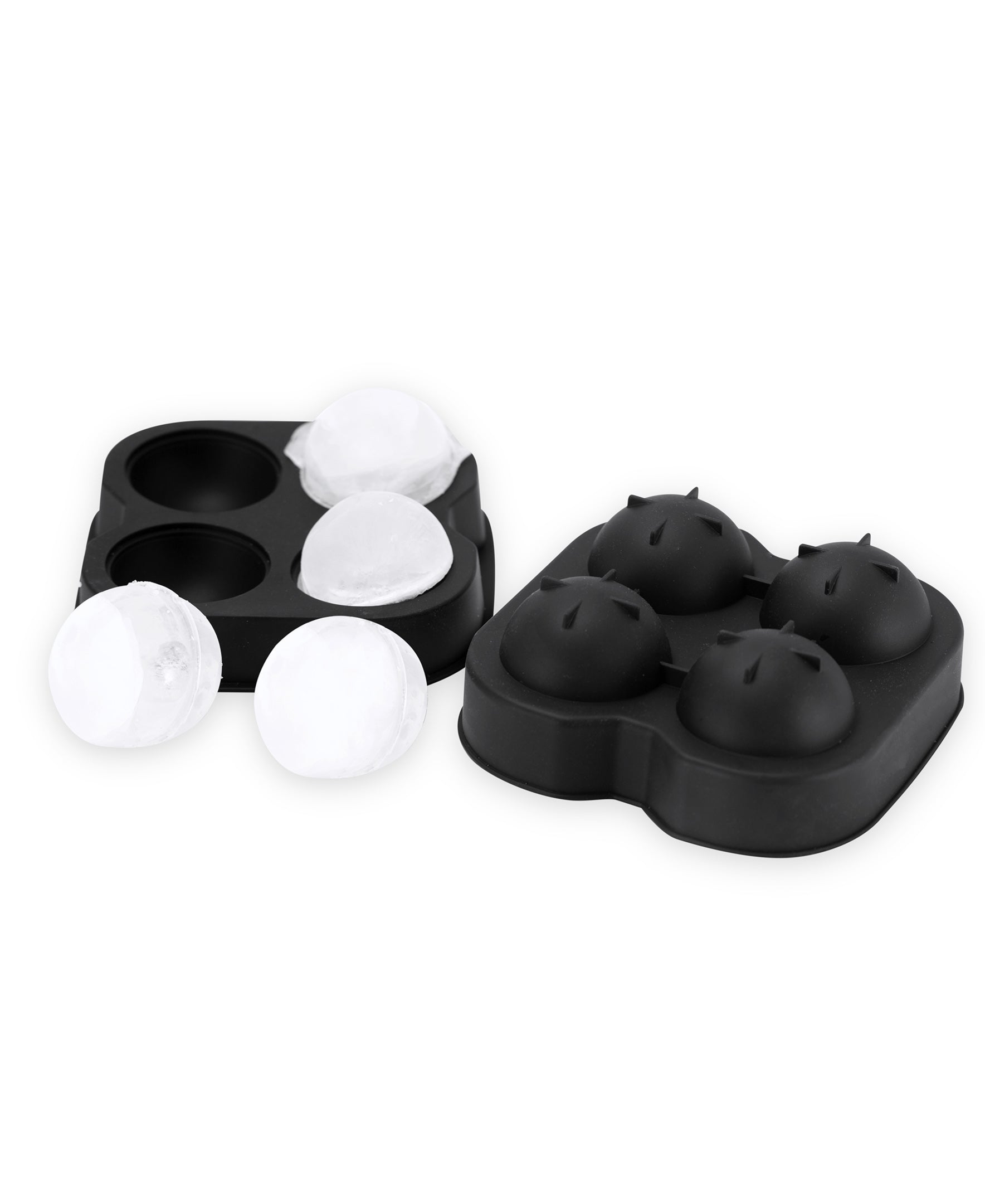 Black Round Silicone XL Ice Mold - Image 2