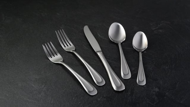 Satin Sand Dune Salad Fork - Set of 4 - Image 2
