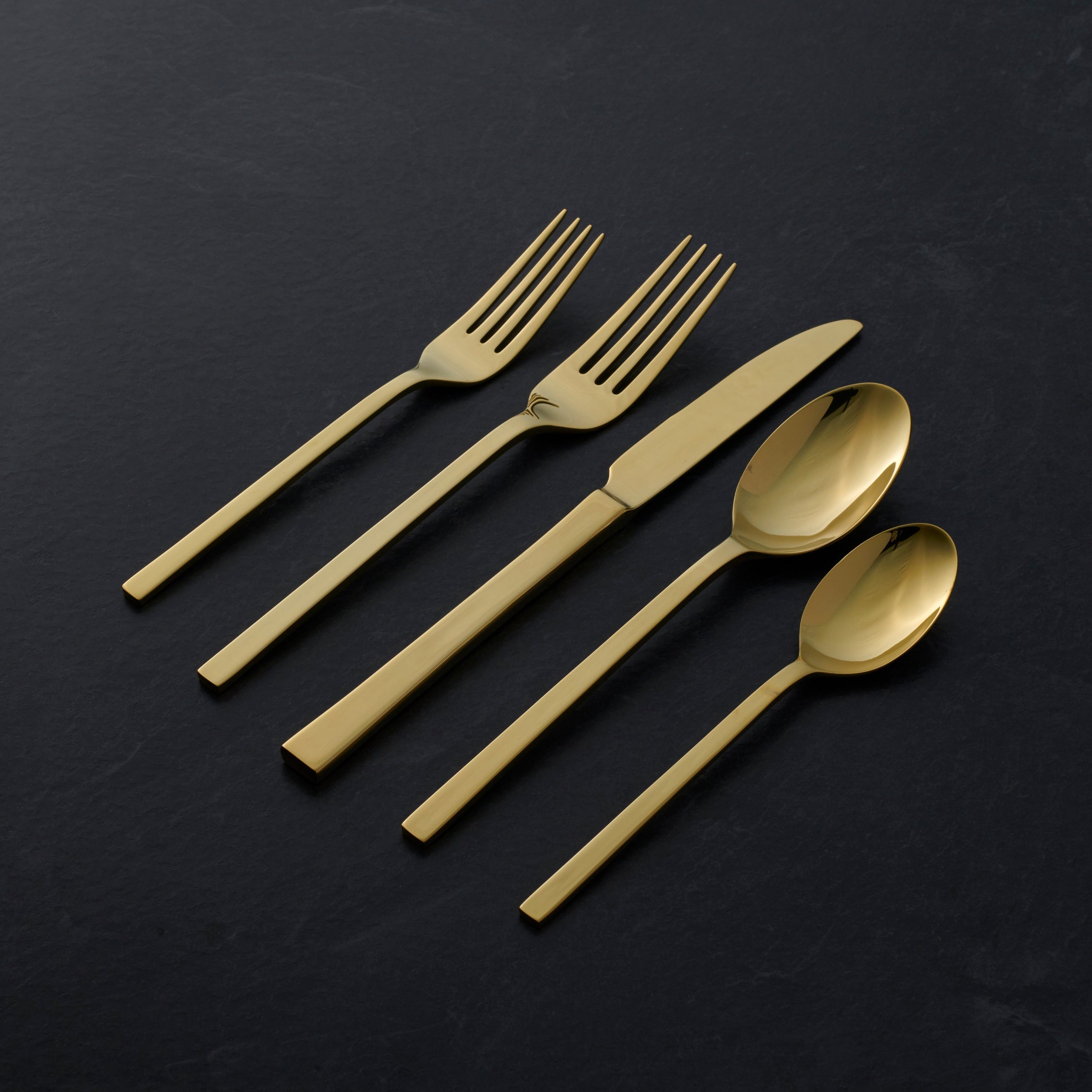 Allay Champagne 20 Piece Flatware Set - Image 2