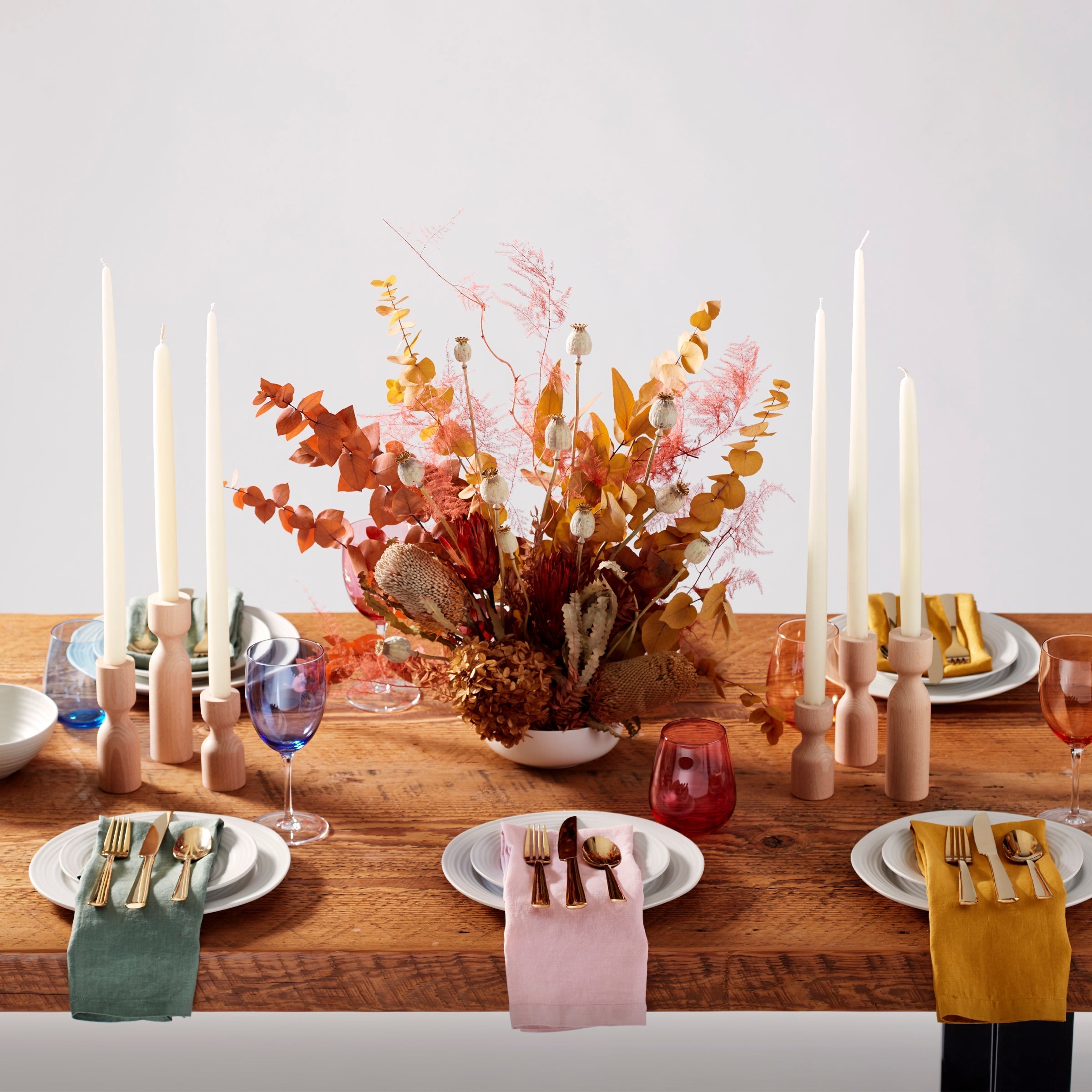 Ridge White 12-Piece Dinnerware Set - Image 2