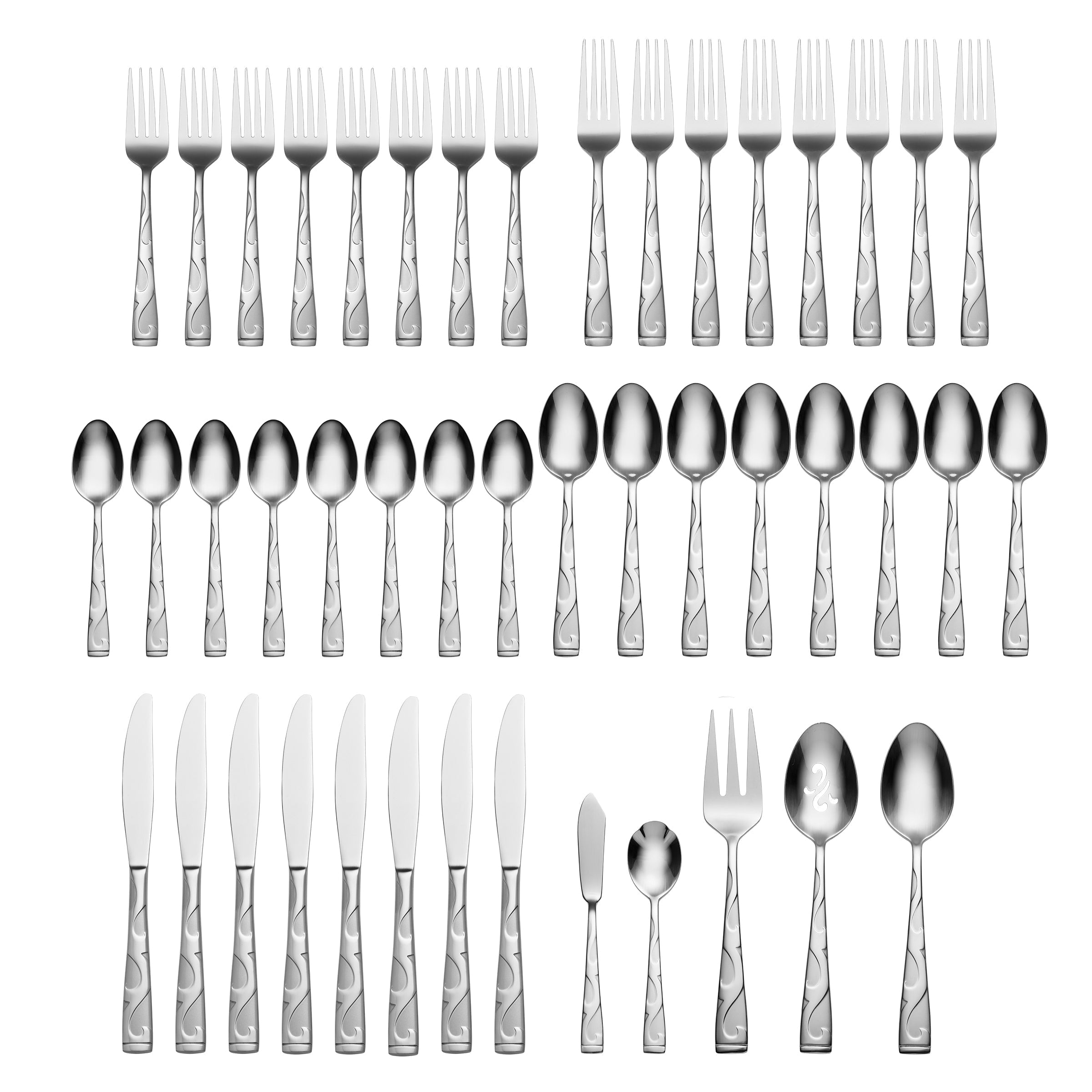 Tuscany 45 Piece Flatware Set - Image 2