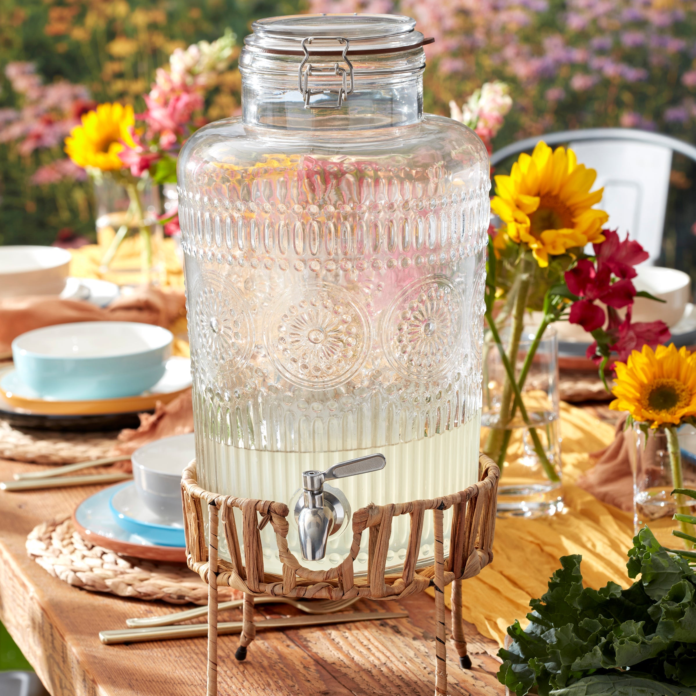 Fiesta Beverage Dispenser. 8L / 2.1 gal - Image 2