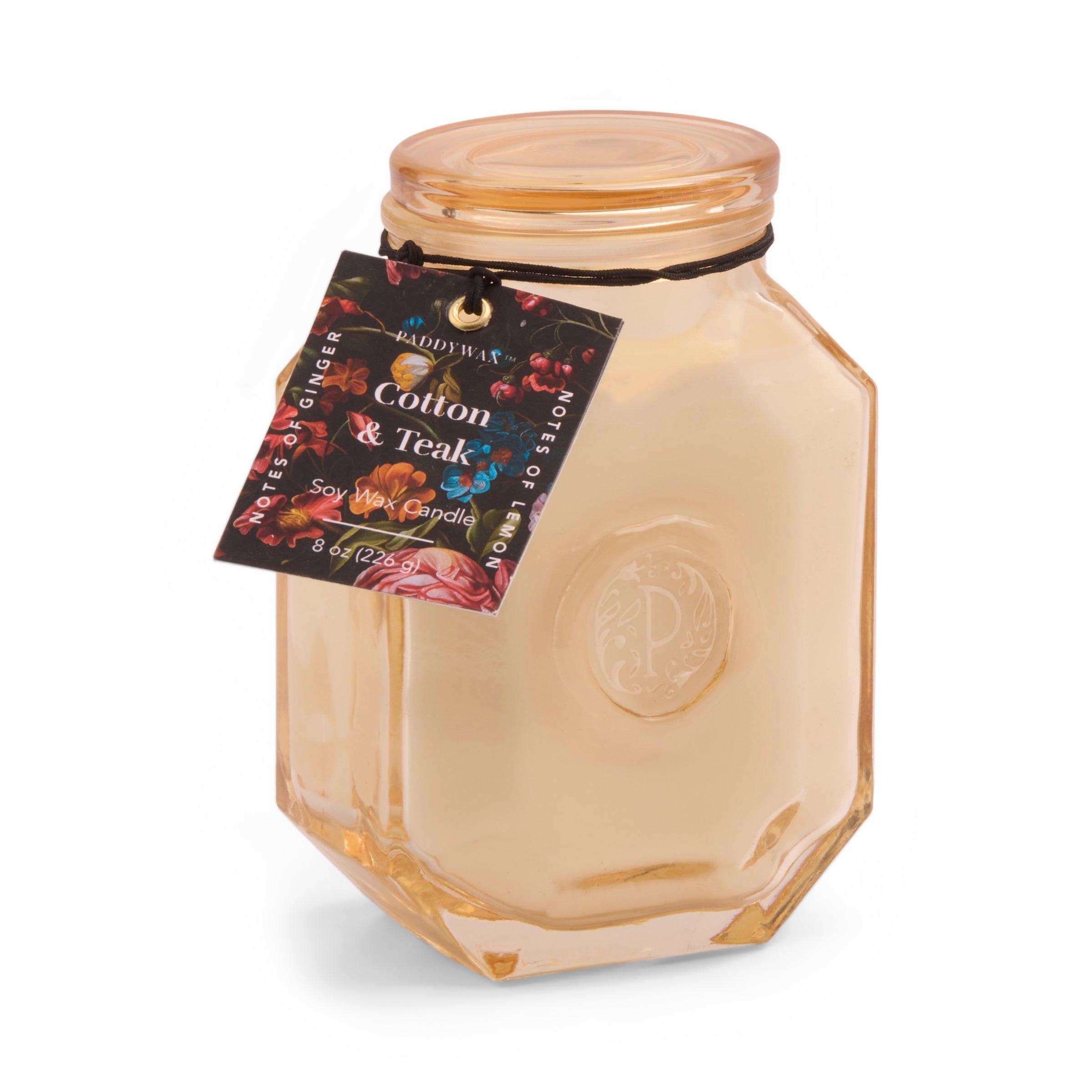 Botanica 8-oz Soy Wax Candle. Cotton & Teak - Image 5