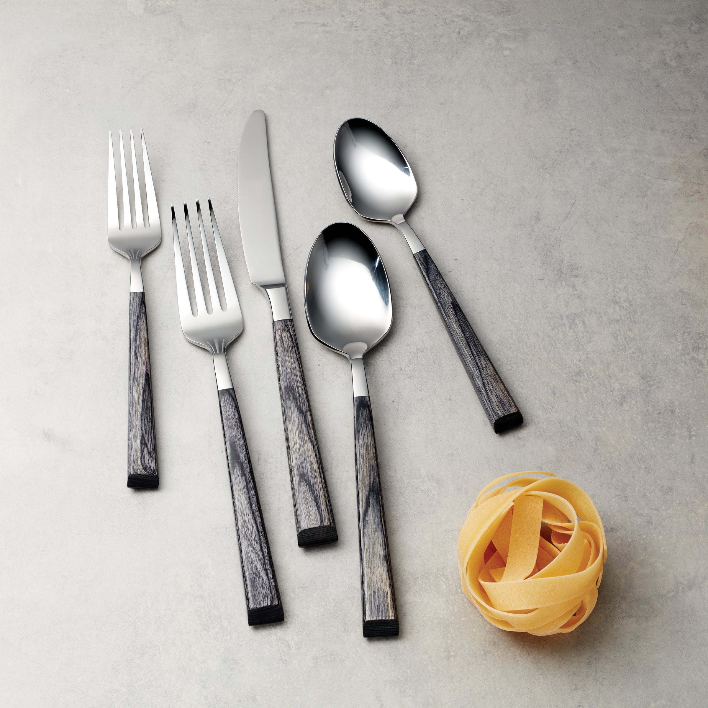 Coronado Charcoal 5 Piece Place Setting - Image 2