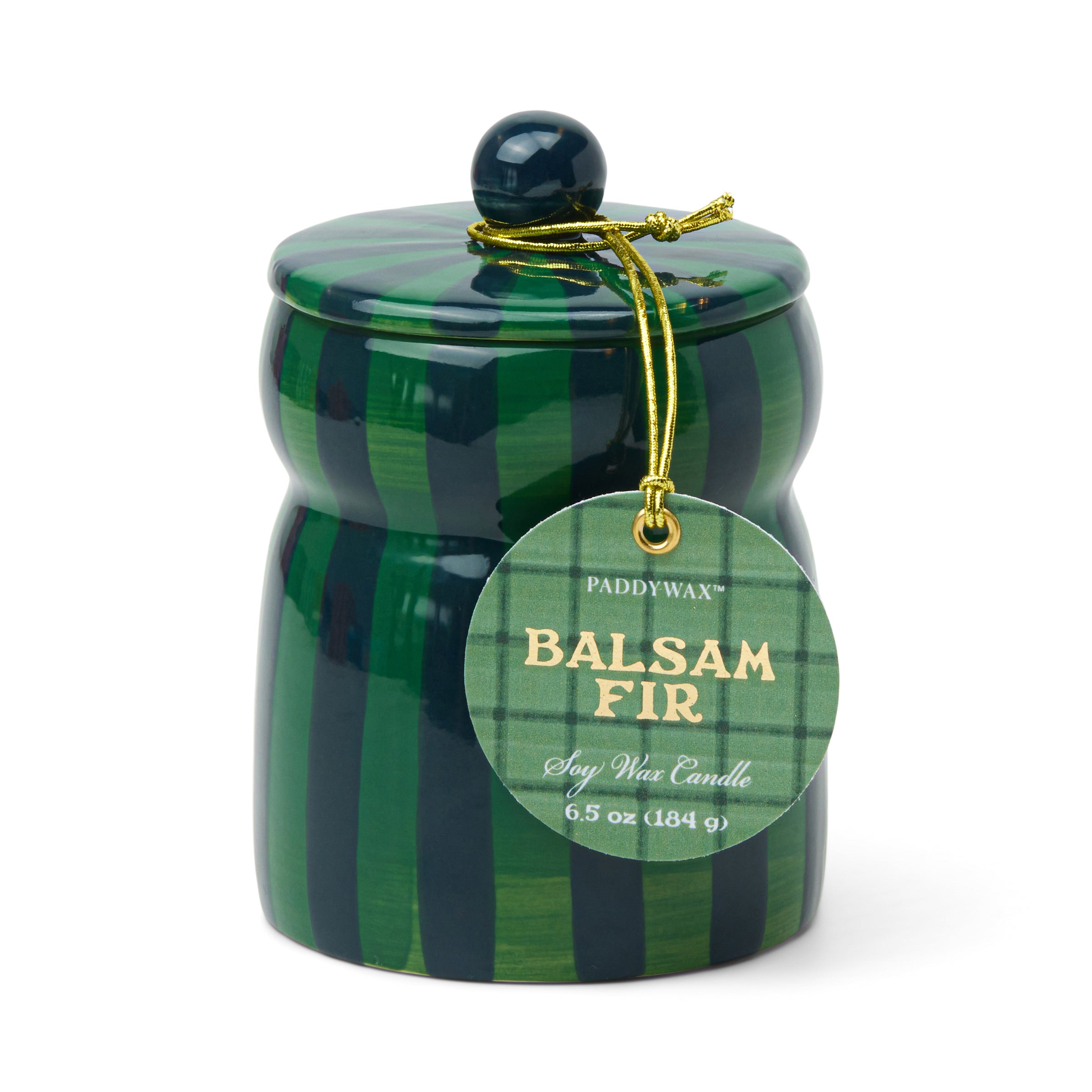 Holiday Cabana 6.5-oz Soy Wax Candle. Balsam Fir