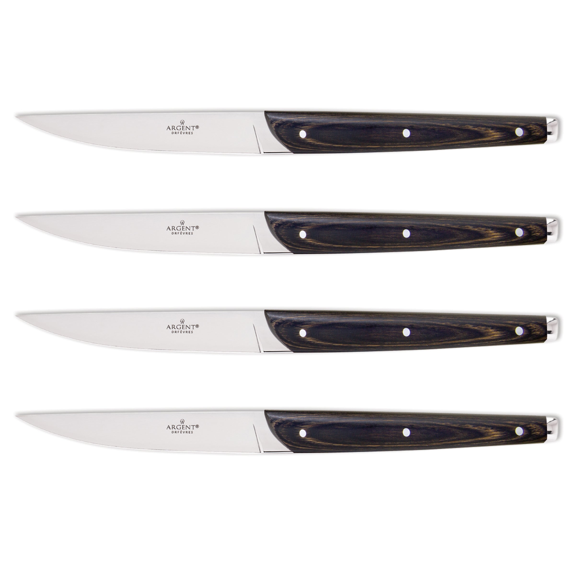 Clevedon Pakkawood Steak Knives Set of 4