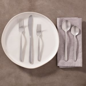 Lorenn Sand 20 Piece Flatware Set