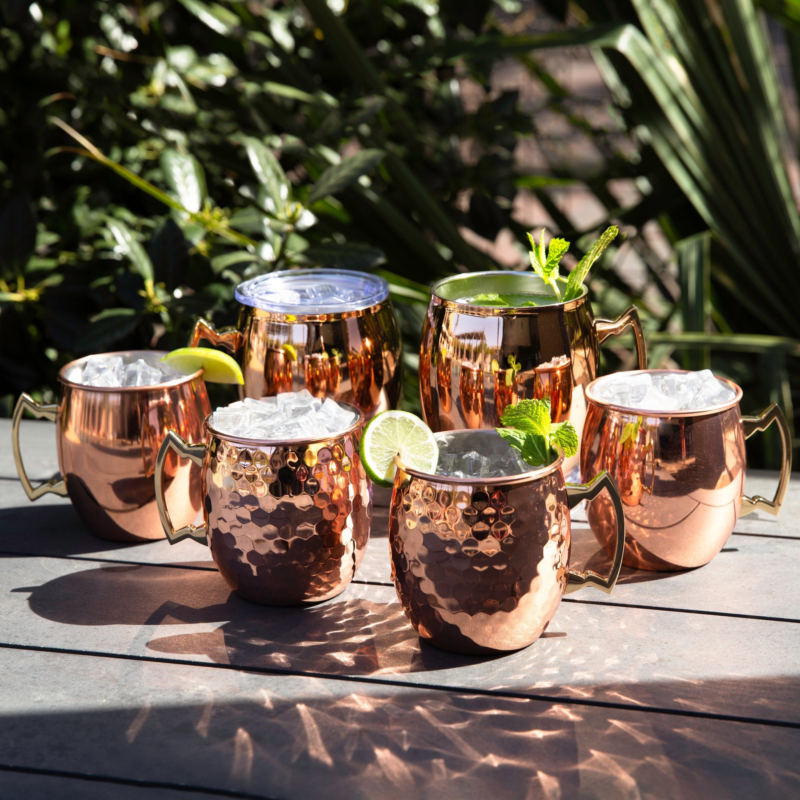 Copper Moscow Mule Mugs - Set Of 4 - Image 5
