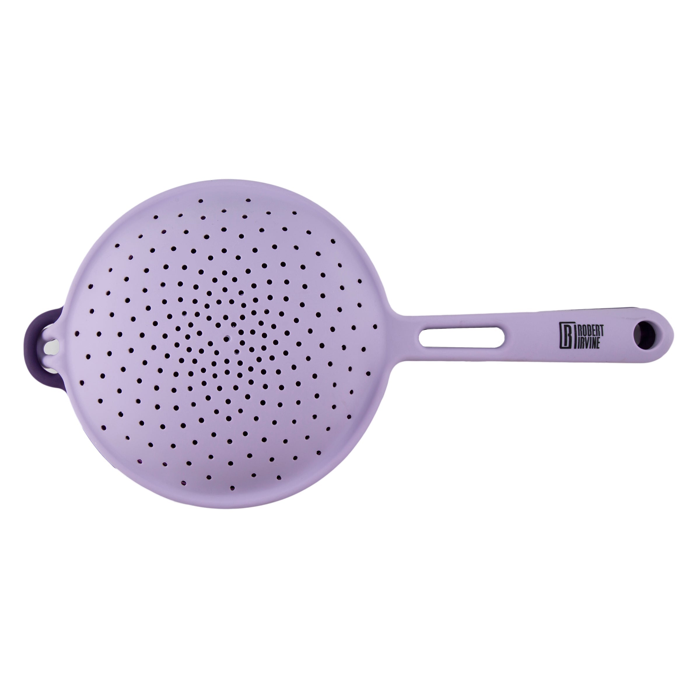 Robert Irvine 2-Piece Silicone Colander Set Purple - Image 9