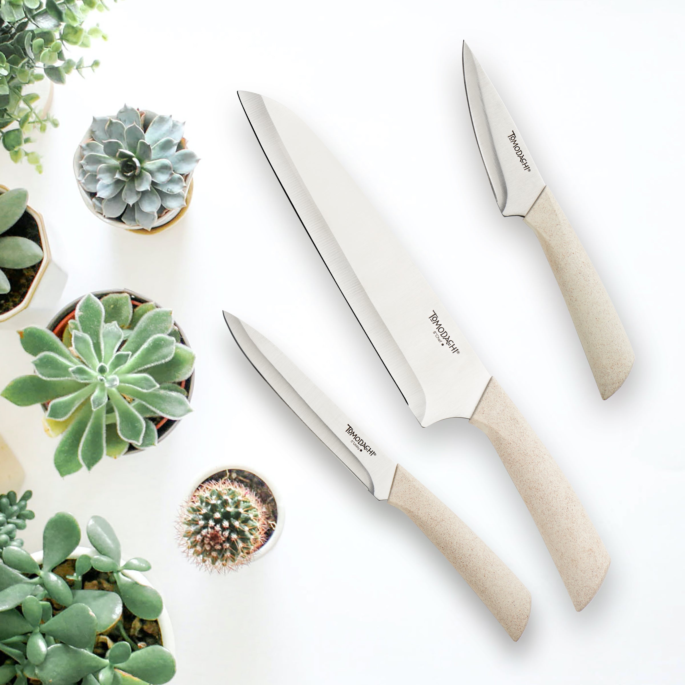 Harvest 3 Piece Cutlery with Blade Guards - Image 2