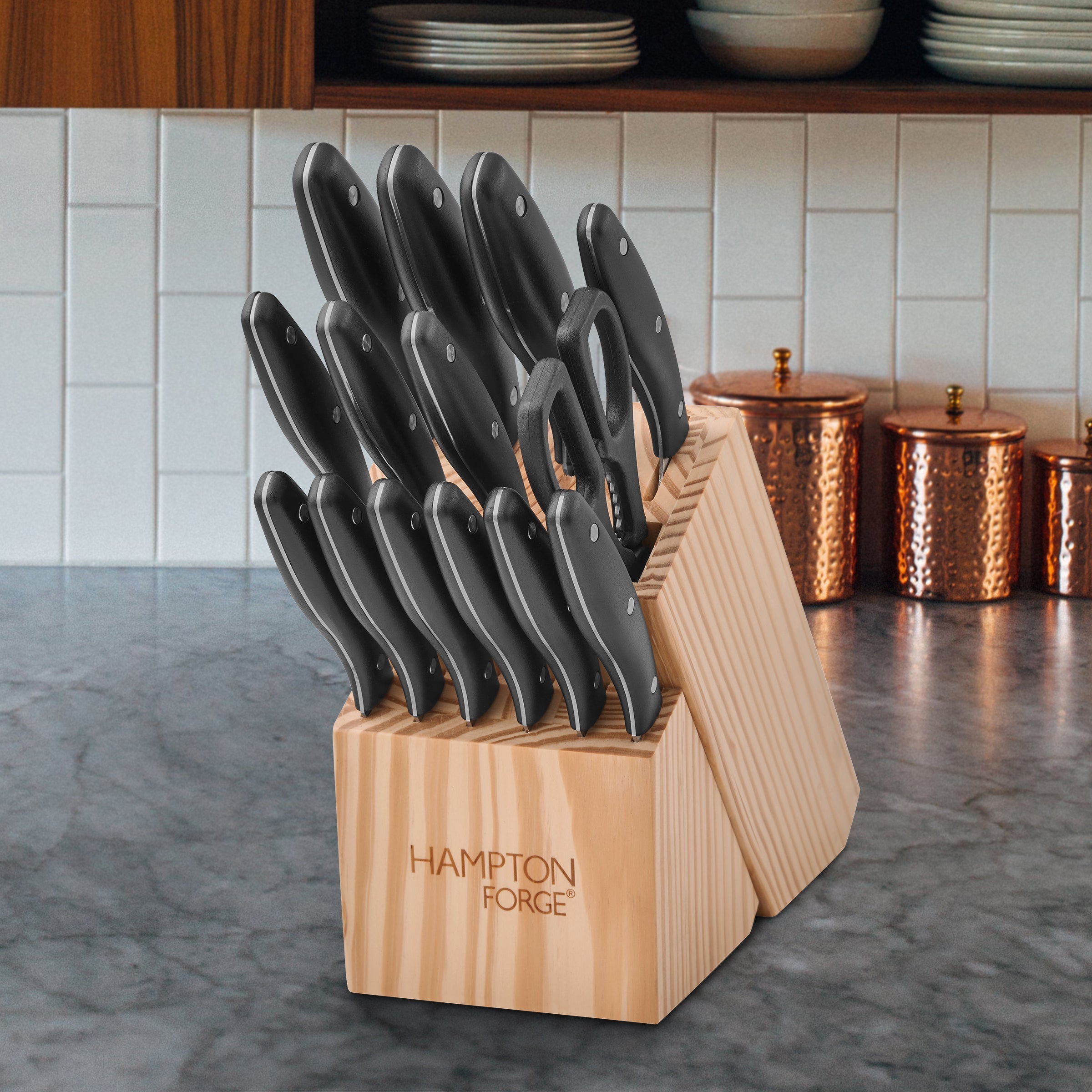 Rochester 15 Piece Cutlery Block Set - Image 4