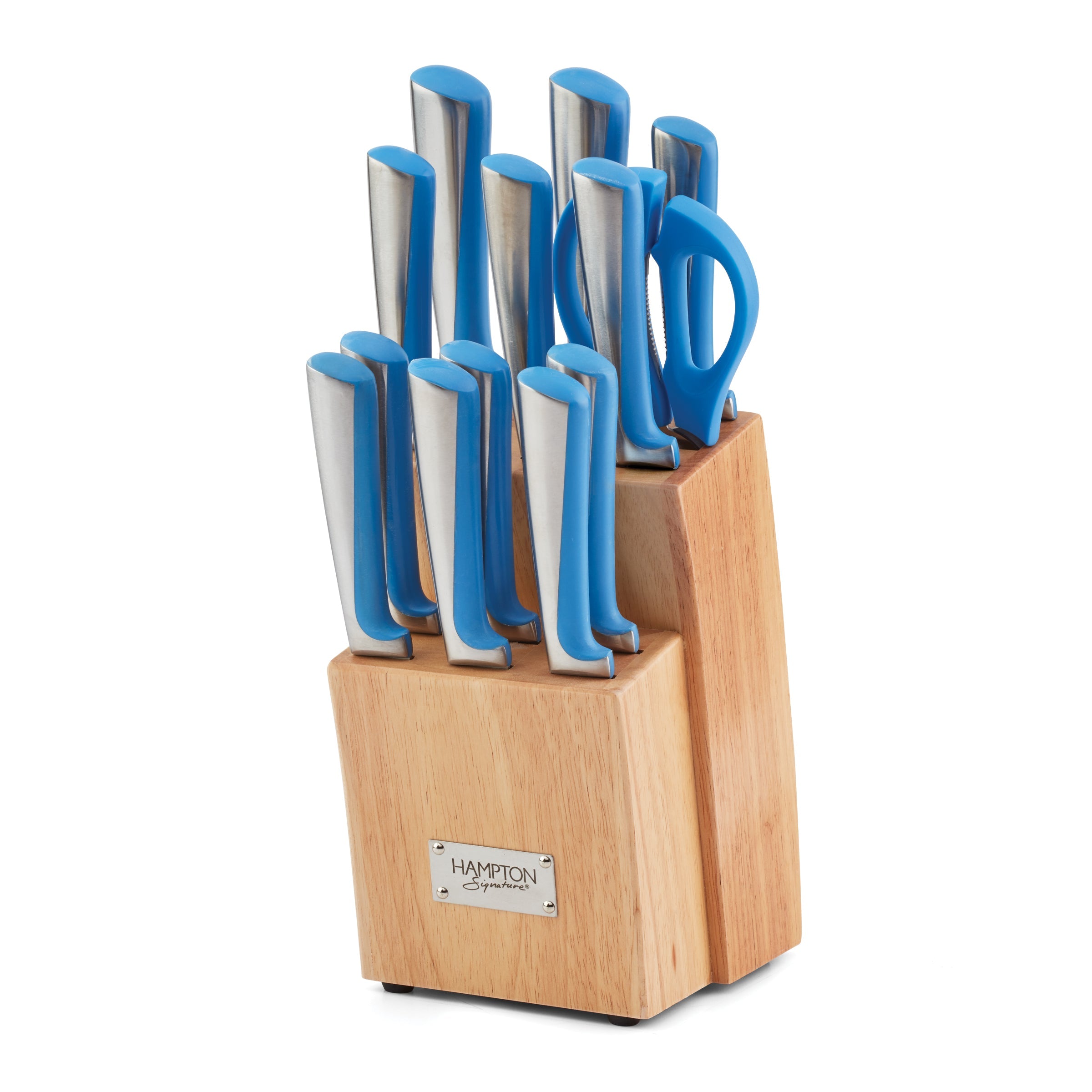 Orion Blue 14 Piece Cutlery Block Set - Image 2