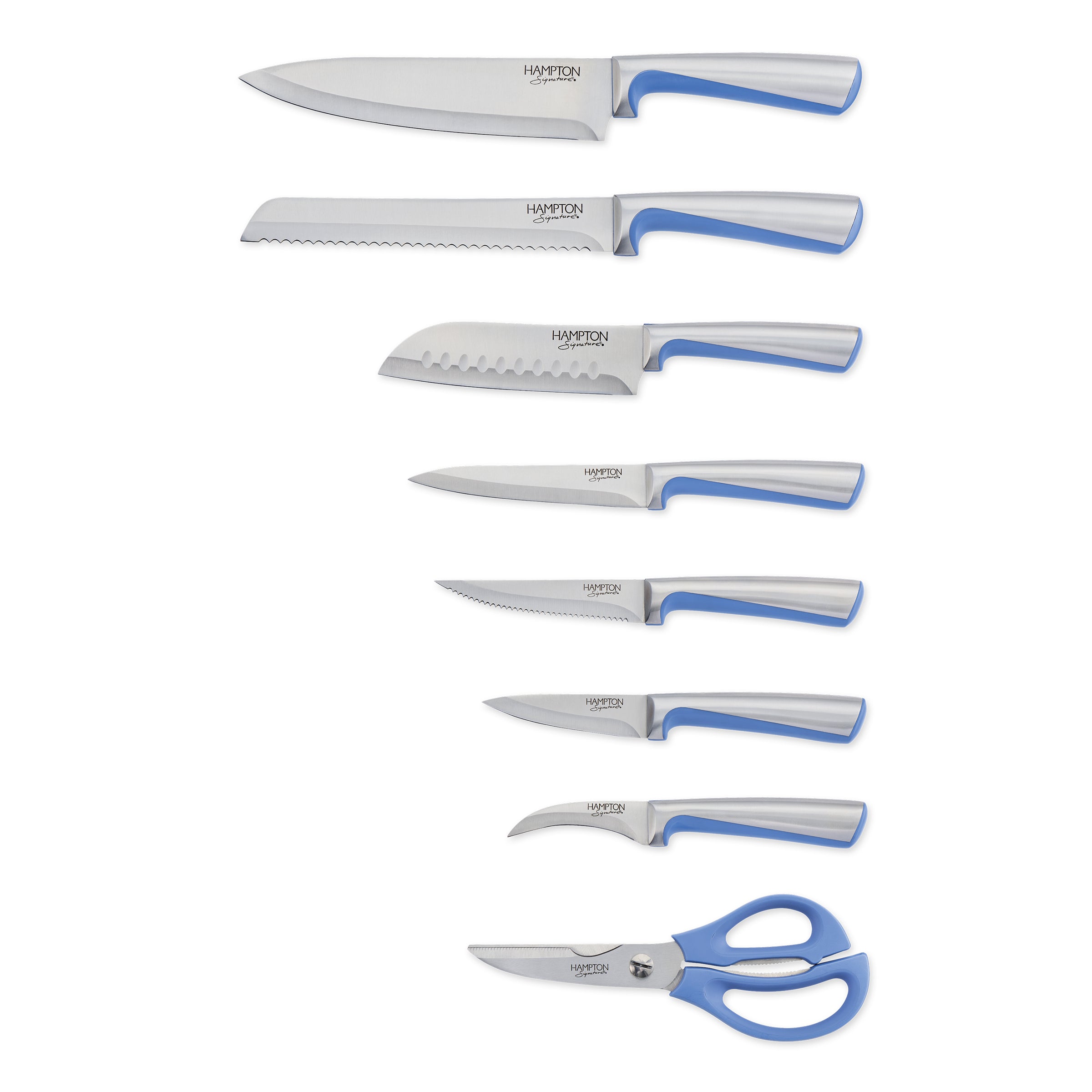 Orion Blue 14 Piece Cutlery Block Set - Image 3