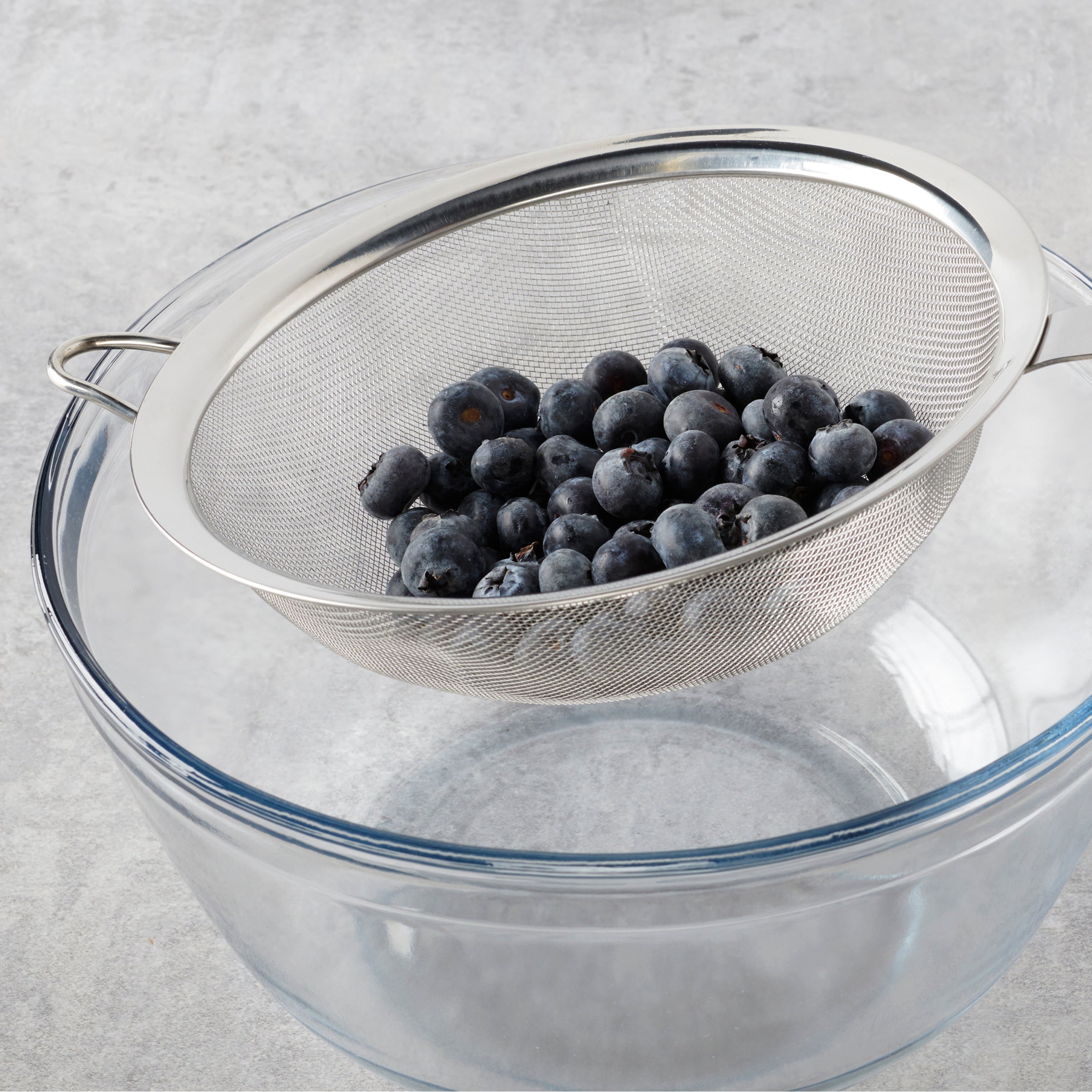 Elite Gadgets Stainless Steel 8'' Strainer - Image 2