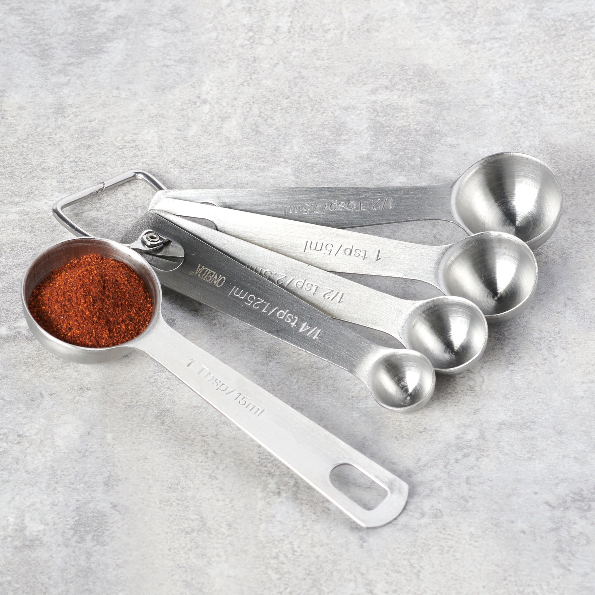 Elite Gadgets 5 Piece Measuring Spoons - Image 2
