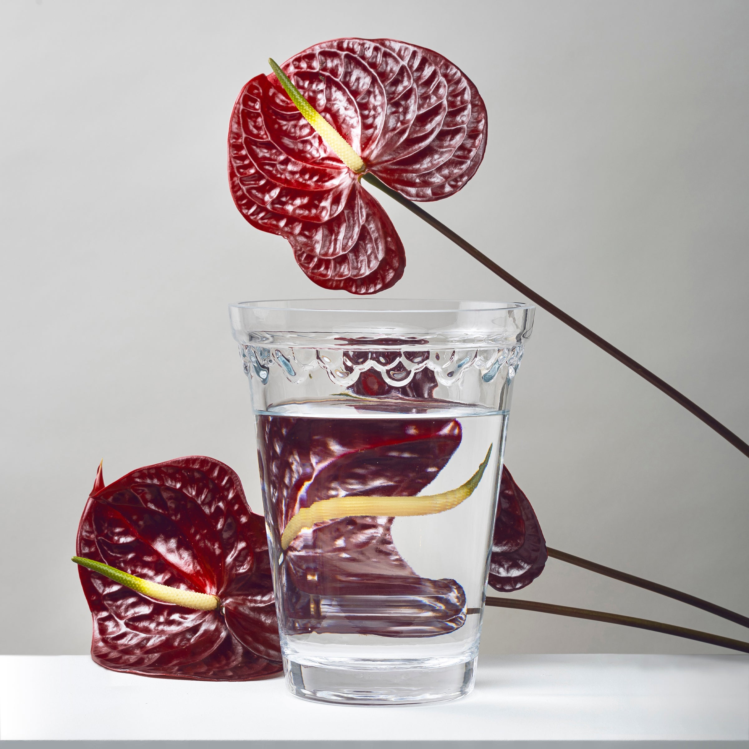 Kobenhavner Clear Glass Vase - Image 2