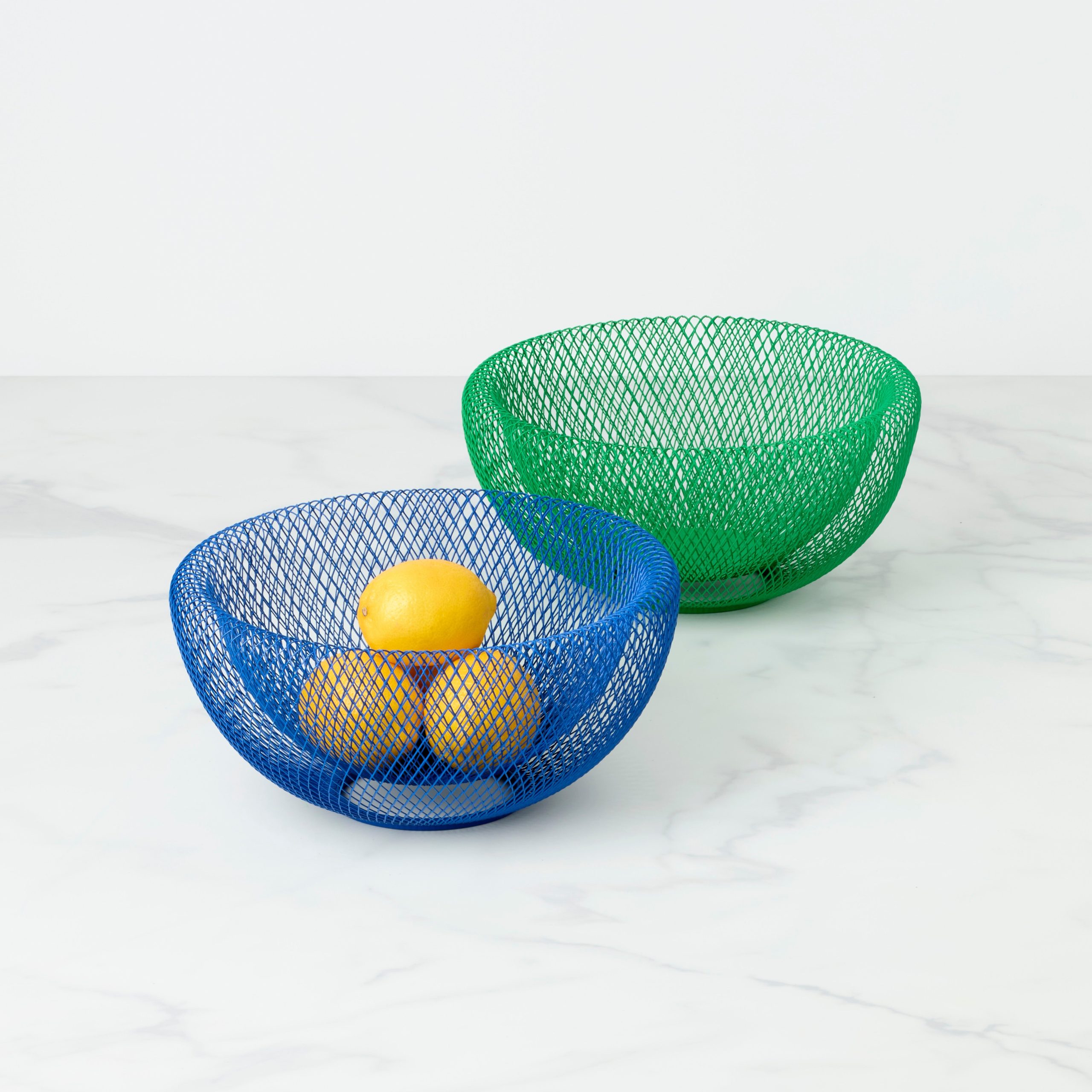 Green Wire Mesh Bowl - Image 2