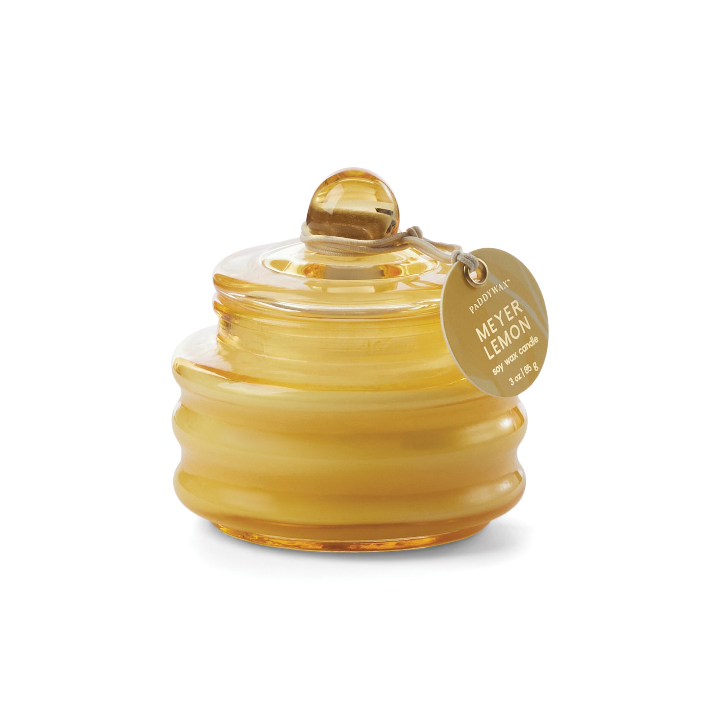 Beam 3-oz Soy Wax Candle. Meyer Lemon