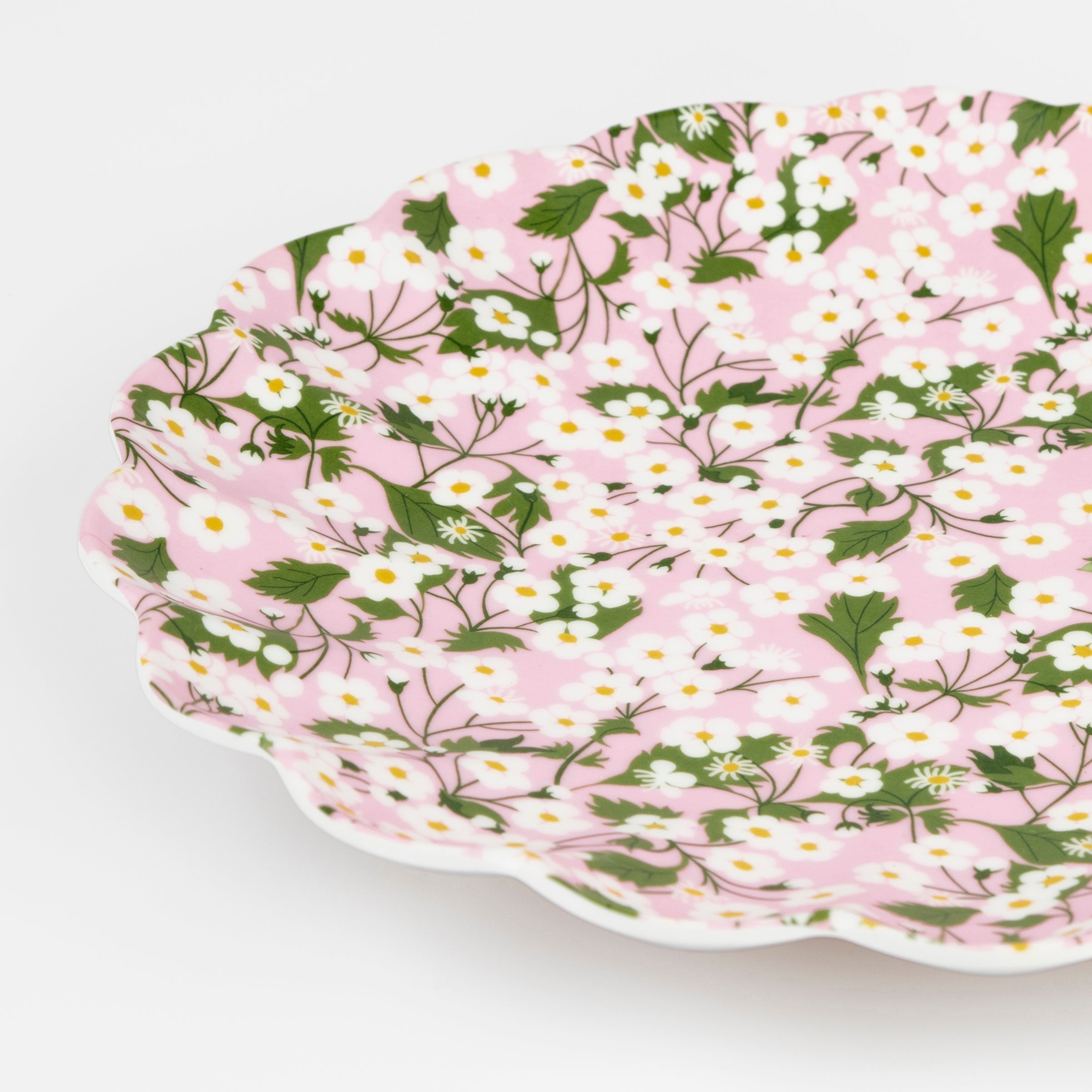 Meri Meri x Liberty Mixed Large Melamine Plates. Set of 4 - Image 8