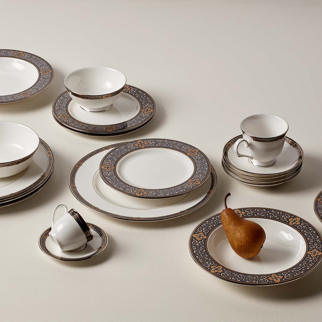 Vintage Jewel 5-Piece Place Setting - Image 5