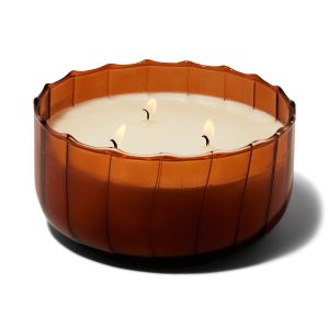 Ripple 12-oz Soy Wax Candle. Tobacco Patchouli