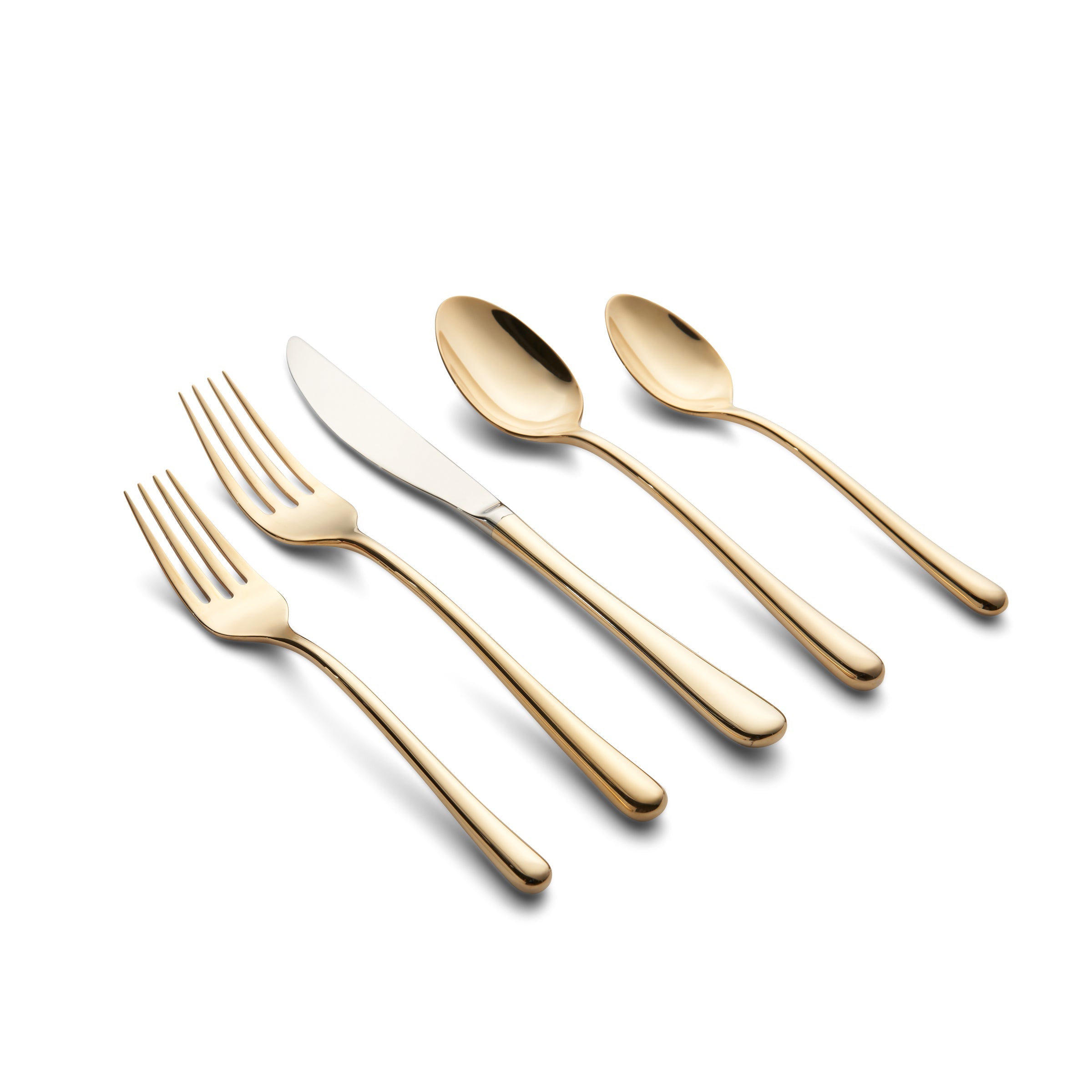 Samantha Gold 20 Piece Flatware Set