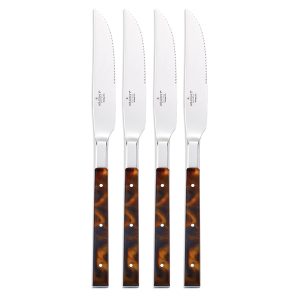 St. Laurent Tortoise Steak Knives Set of 4