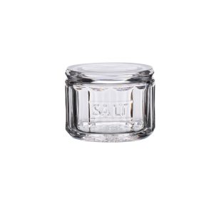 Glass Salt Pot With Scoop
