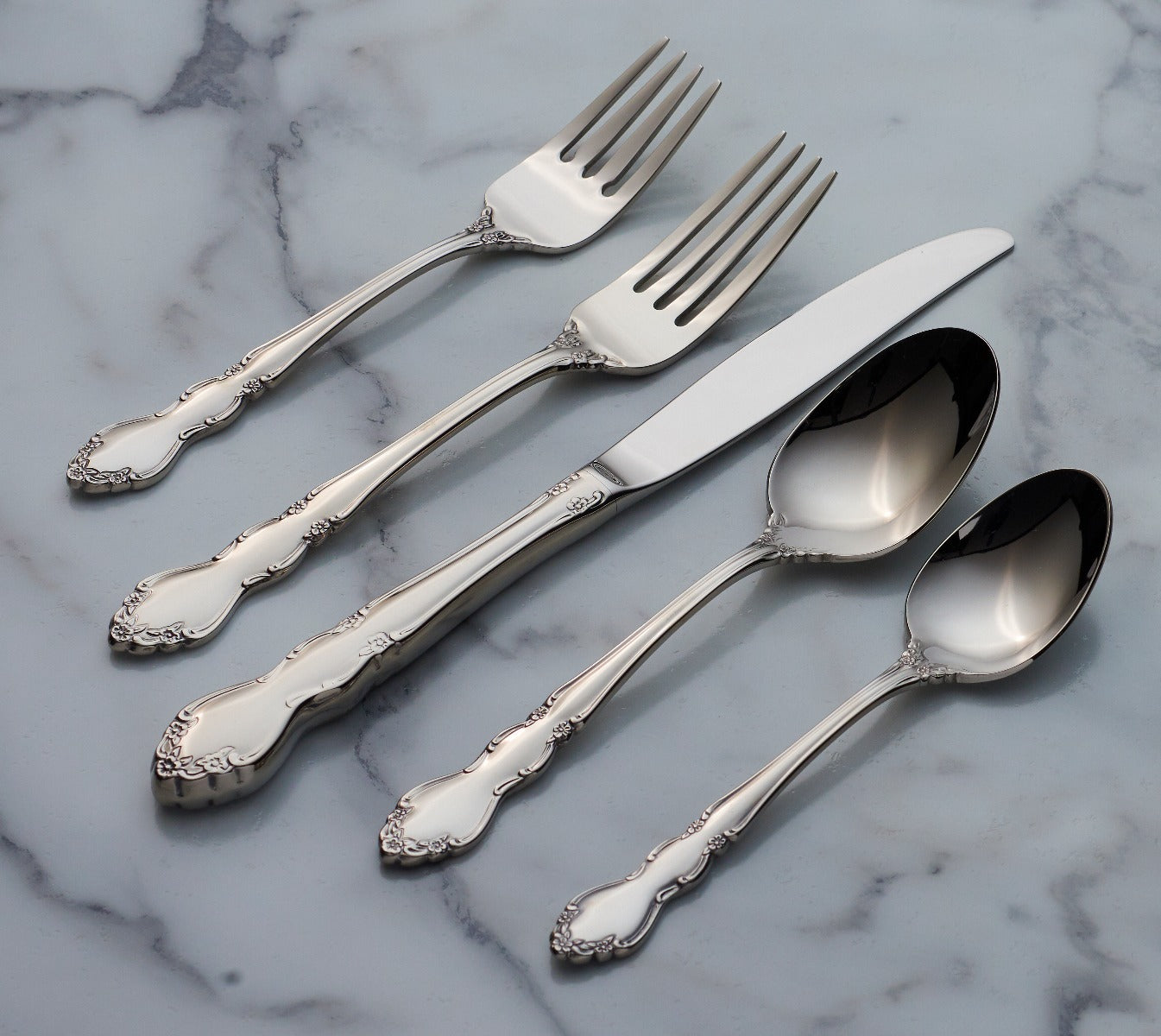 Dover 45 Piece Flatware Set - Image 2